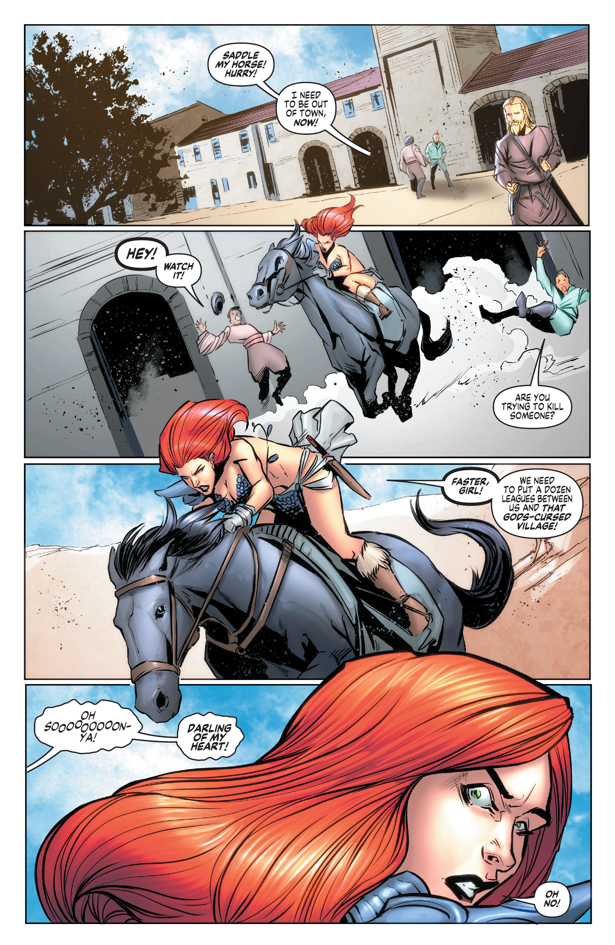 Red Sonja Valentine's Special One-Shot (2021) issue 1 - Page 28