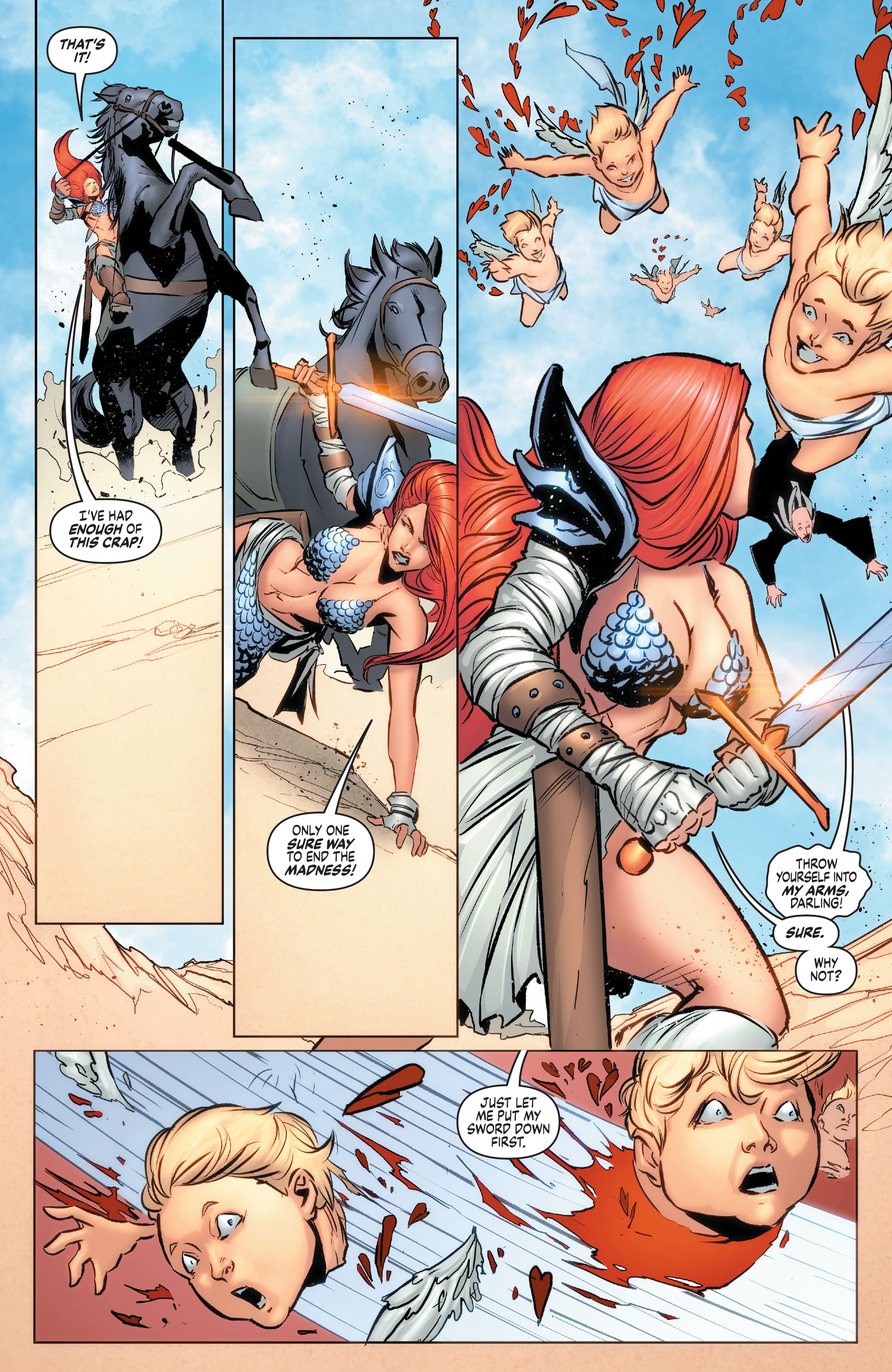 Red Sonja Valentine's Special One-Shot (2021) issue 1 - Page 31