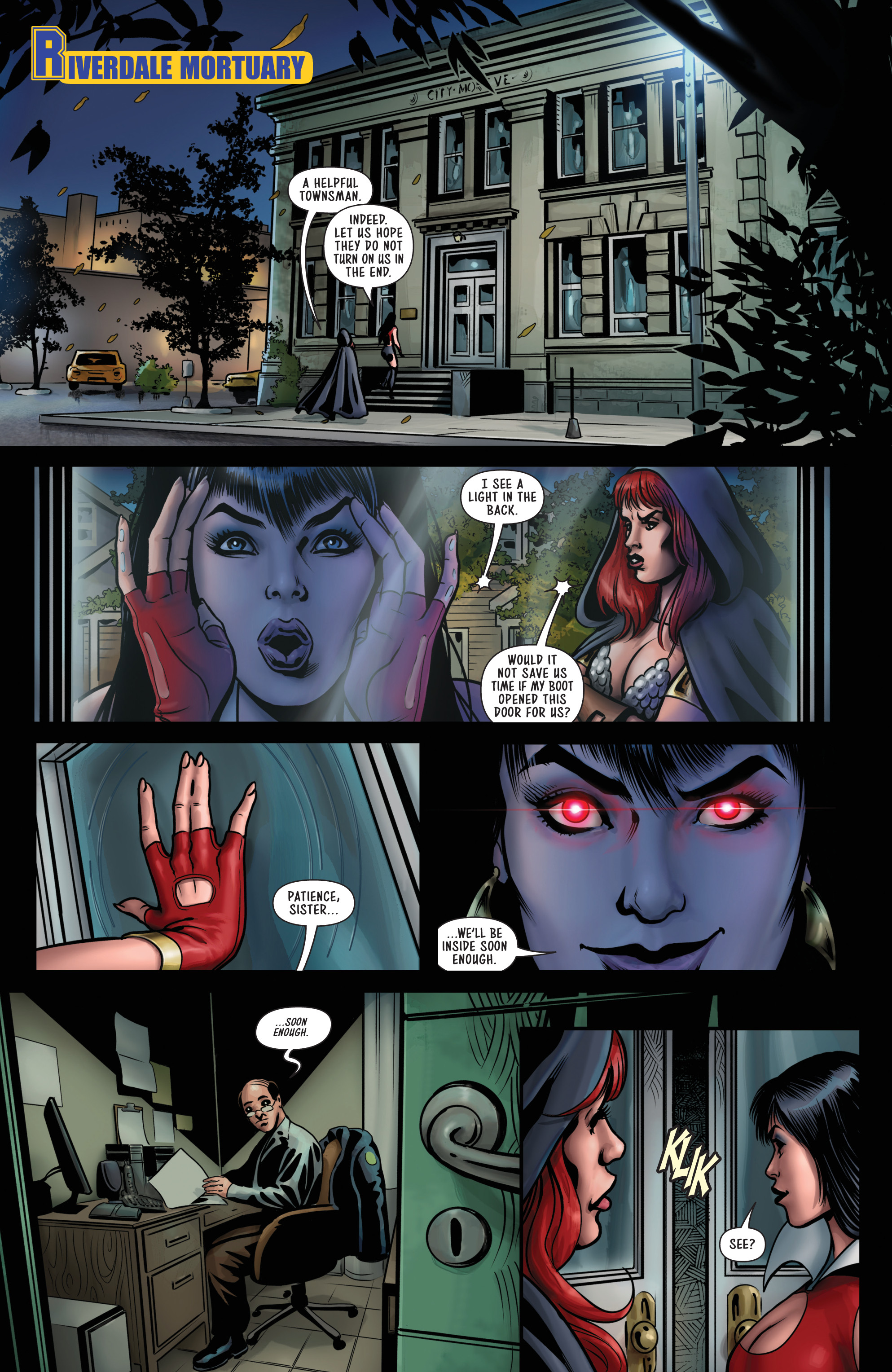 Red Sonja & Vampirella Meet Betty & Veronica (2019-) issue 1 - Page 13