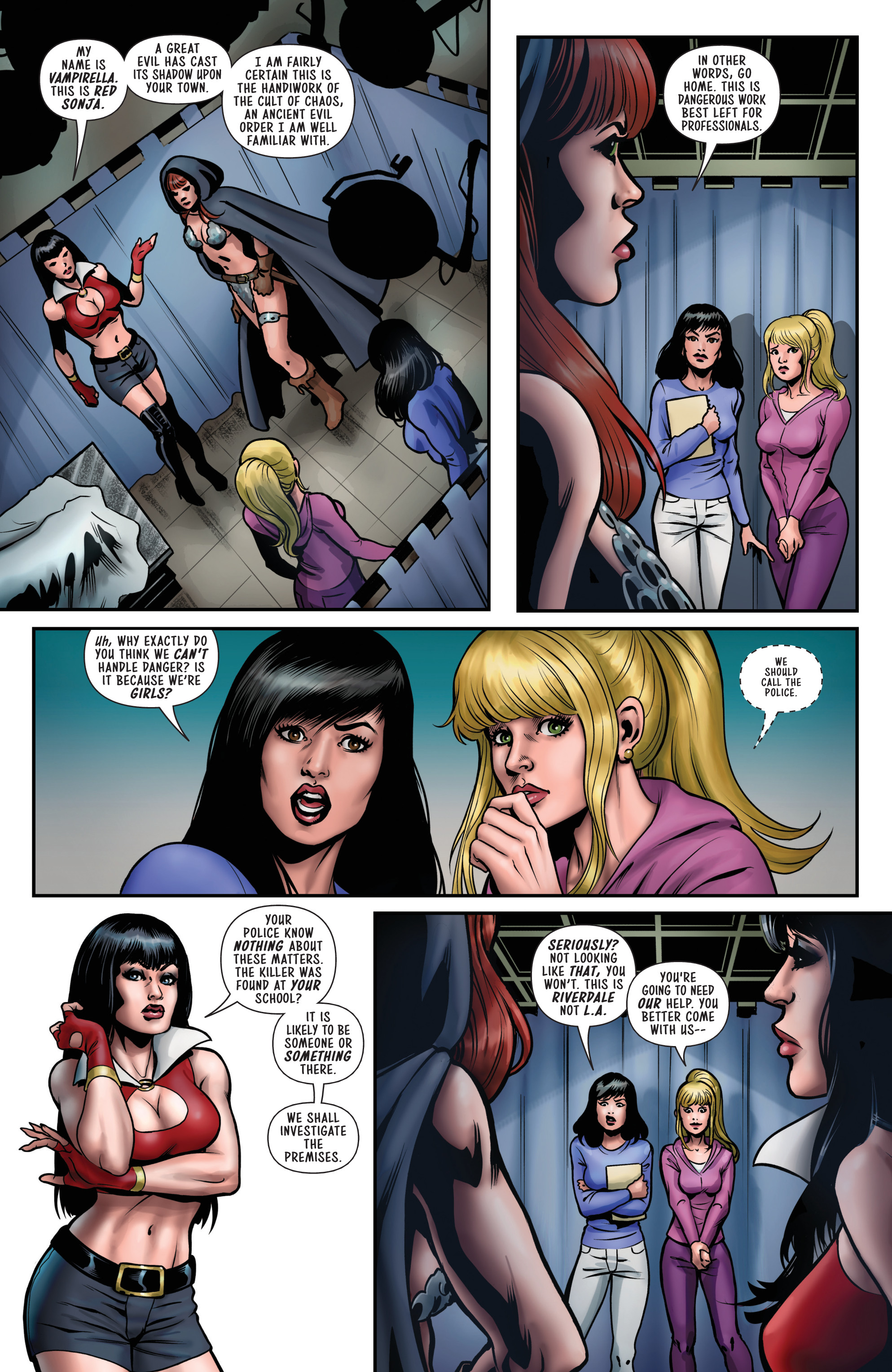 Red Sonja & Vampirella Meet Betty & Veronica (2019-) issue 1 - Page 18