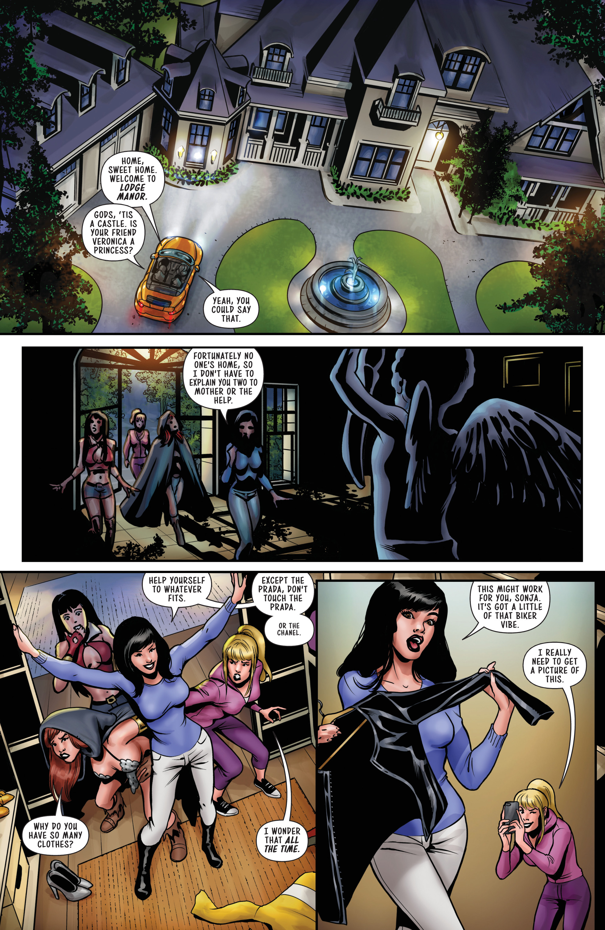 Red Sonja & Vampirella Meet Betty & Veronica (2019-) issue 1 - Page 19