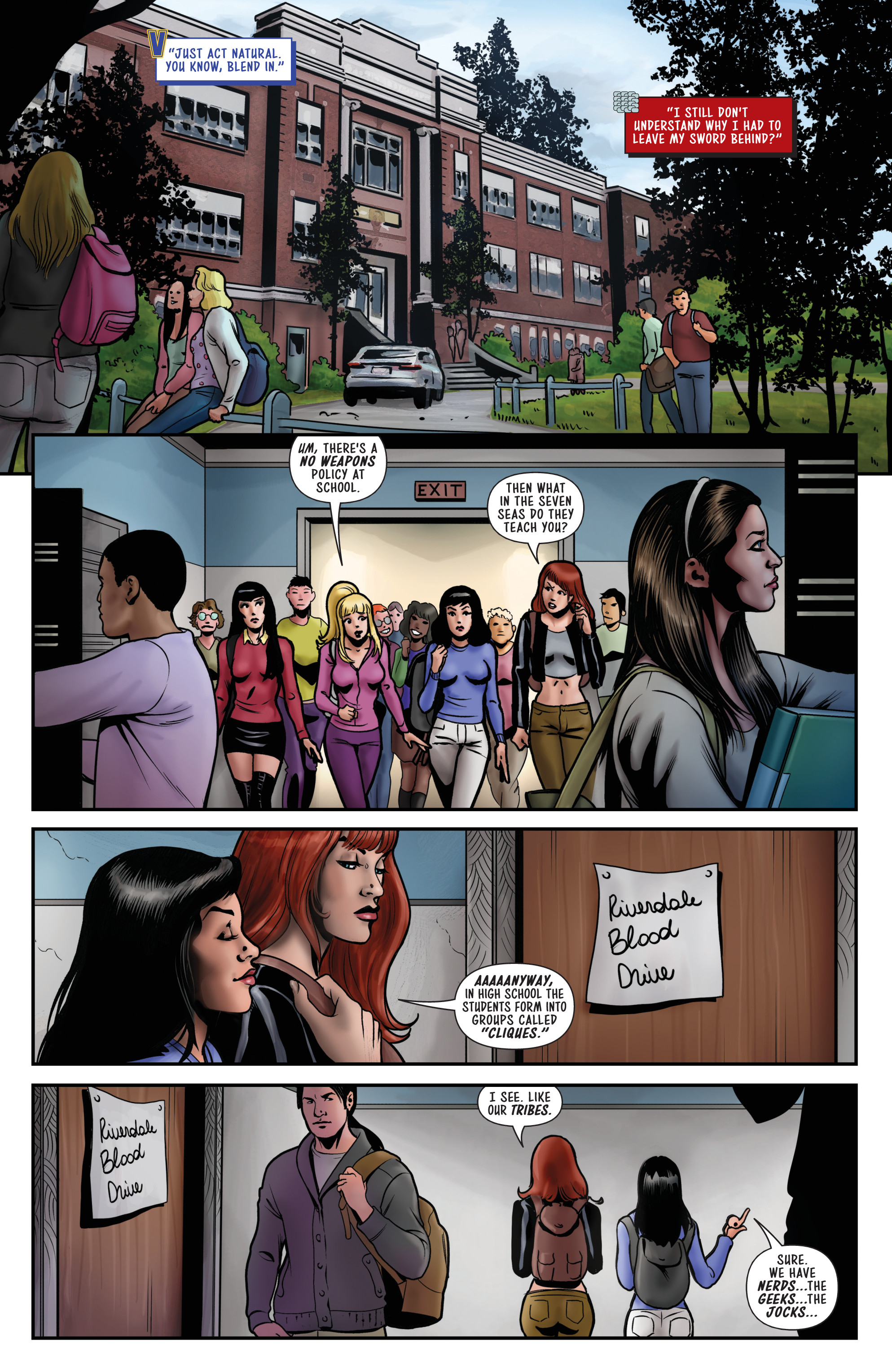 Red Sonja & Vampirella Meet Betty & Veronica (2019-) issue 1 - Page 21