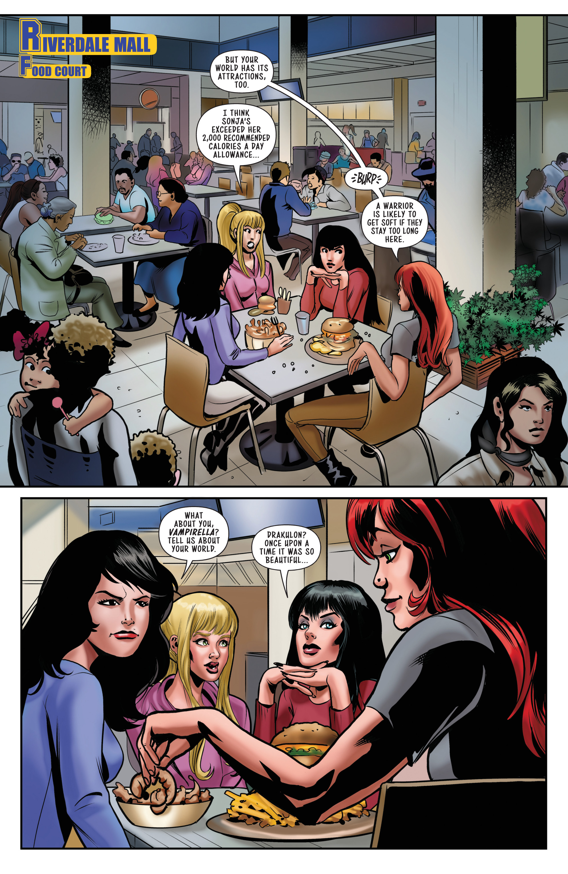 Red Sonja & Vampirella Meet Betty & Veronica (2019-) issue 7 - Page 8