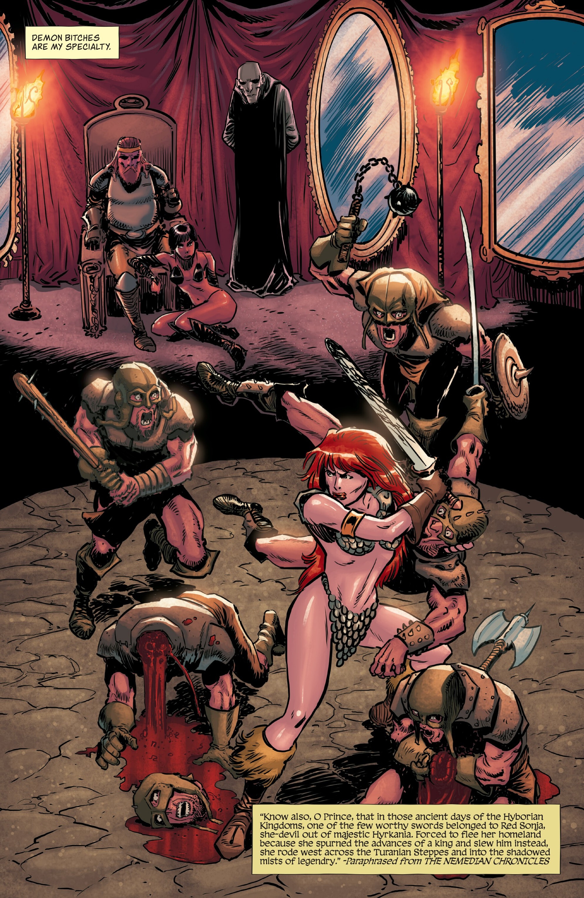 Red Sonja vs. the Army of Darkness (2025-): Chapter 1 - Page 12