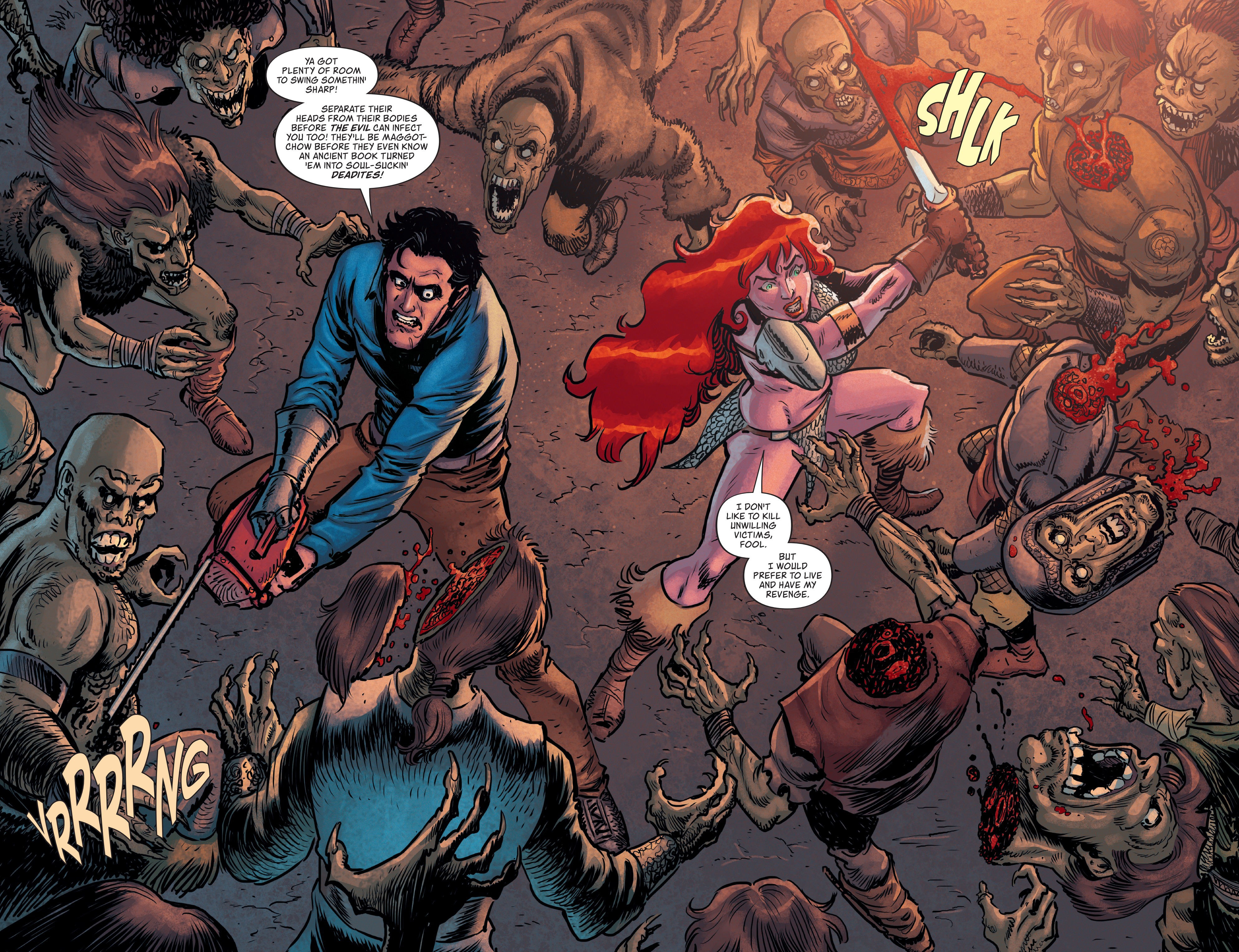Red Sonja vs. the Army of Darkness (2025-): Chapter 2 - Page 7