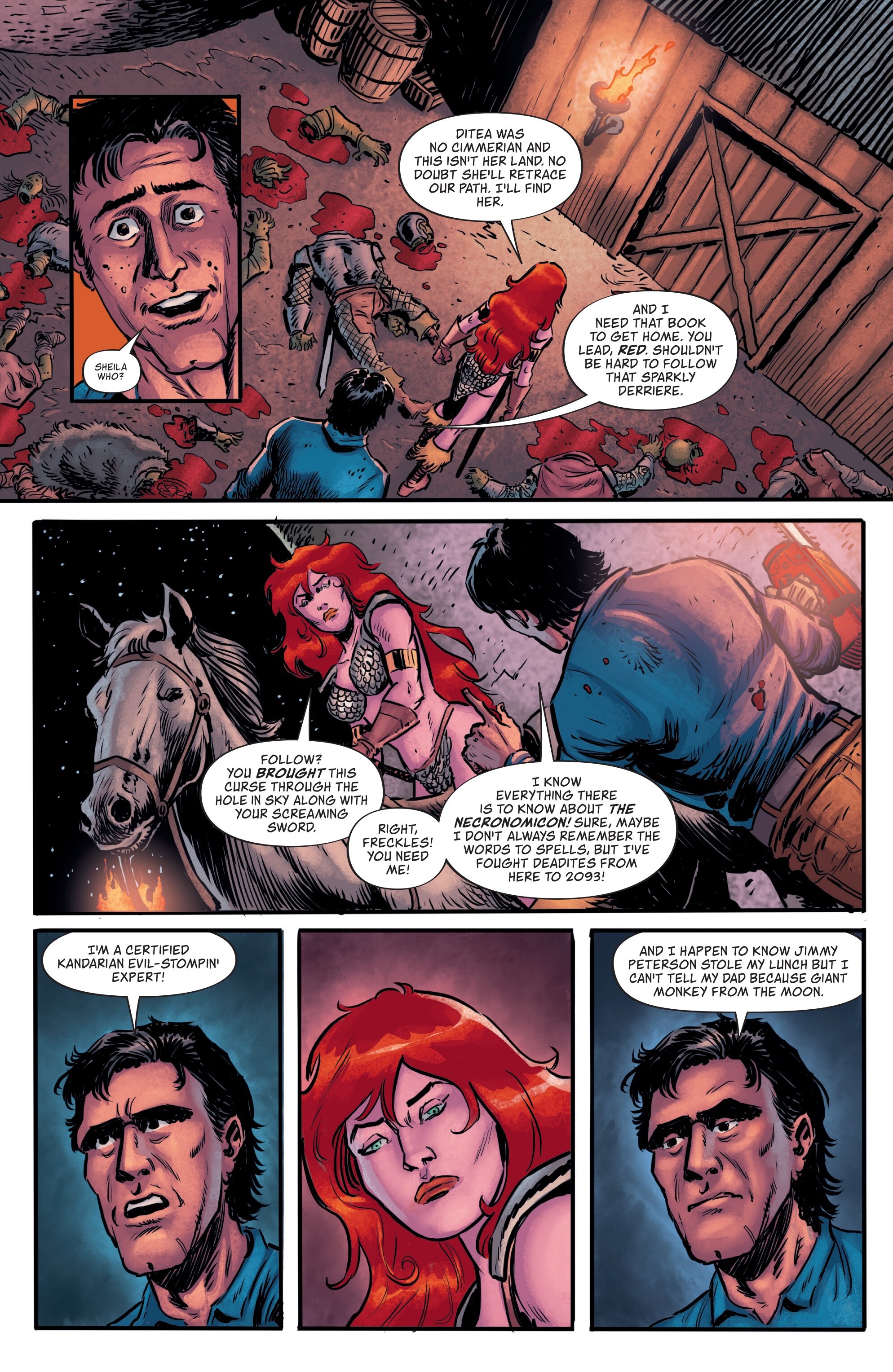 Red Sonja vs. the Army of Darkness (2025-): Chapter 2 - Page 10