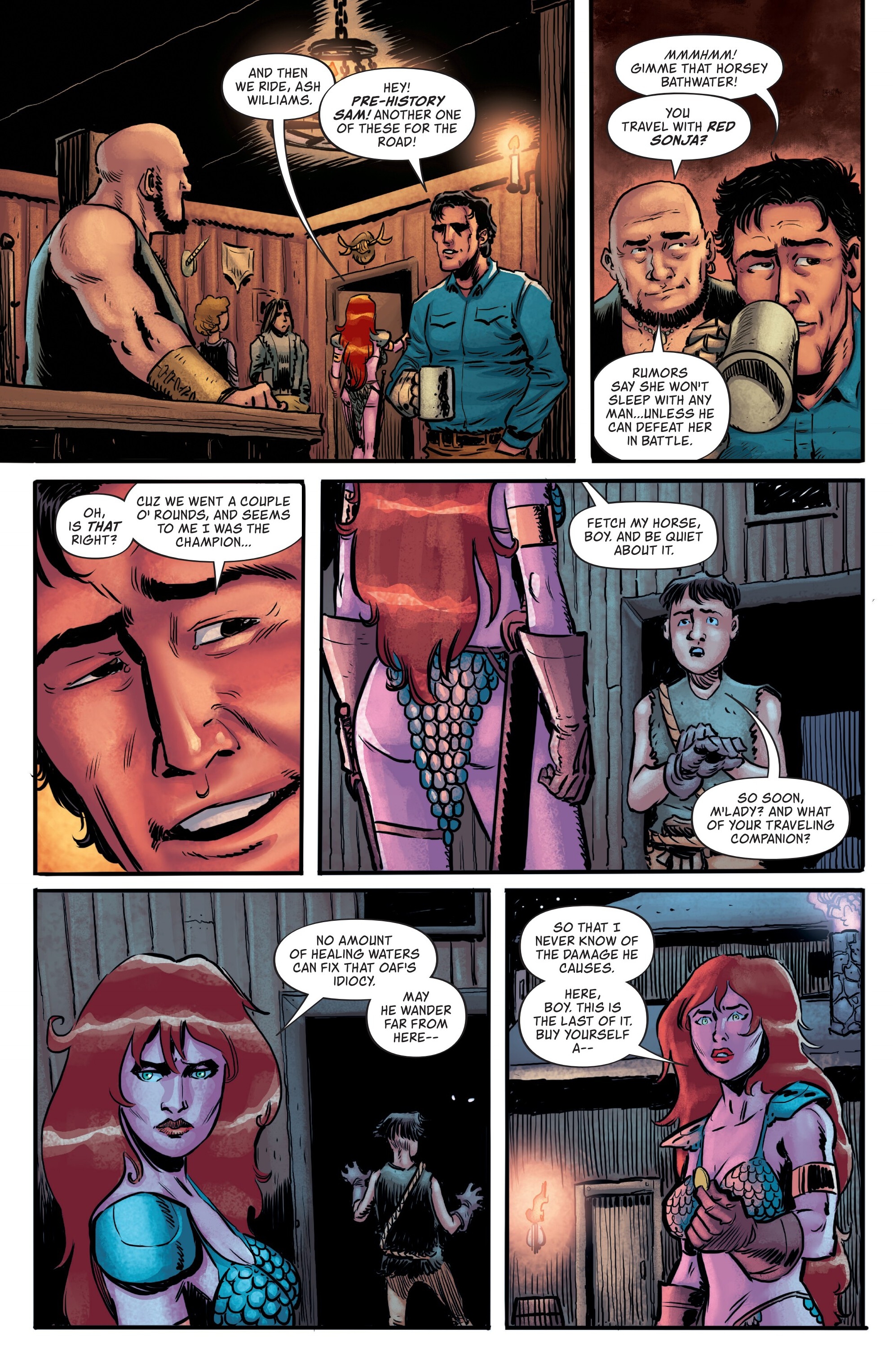 Red Sonja vs. the Army of Darkness (2025-): Chapter 2 - Page 16