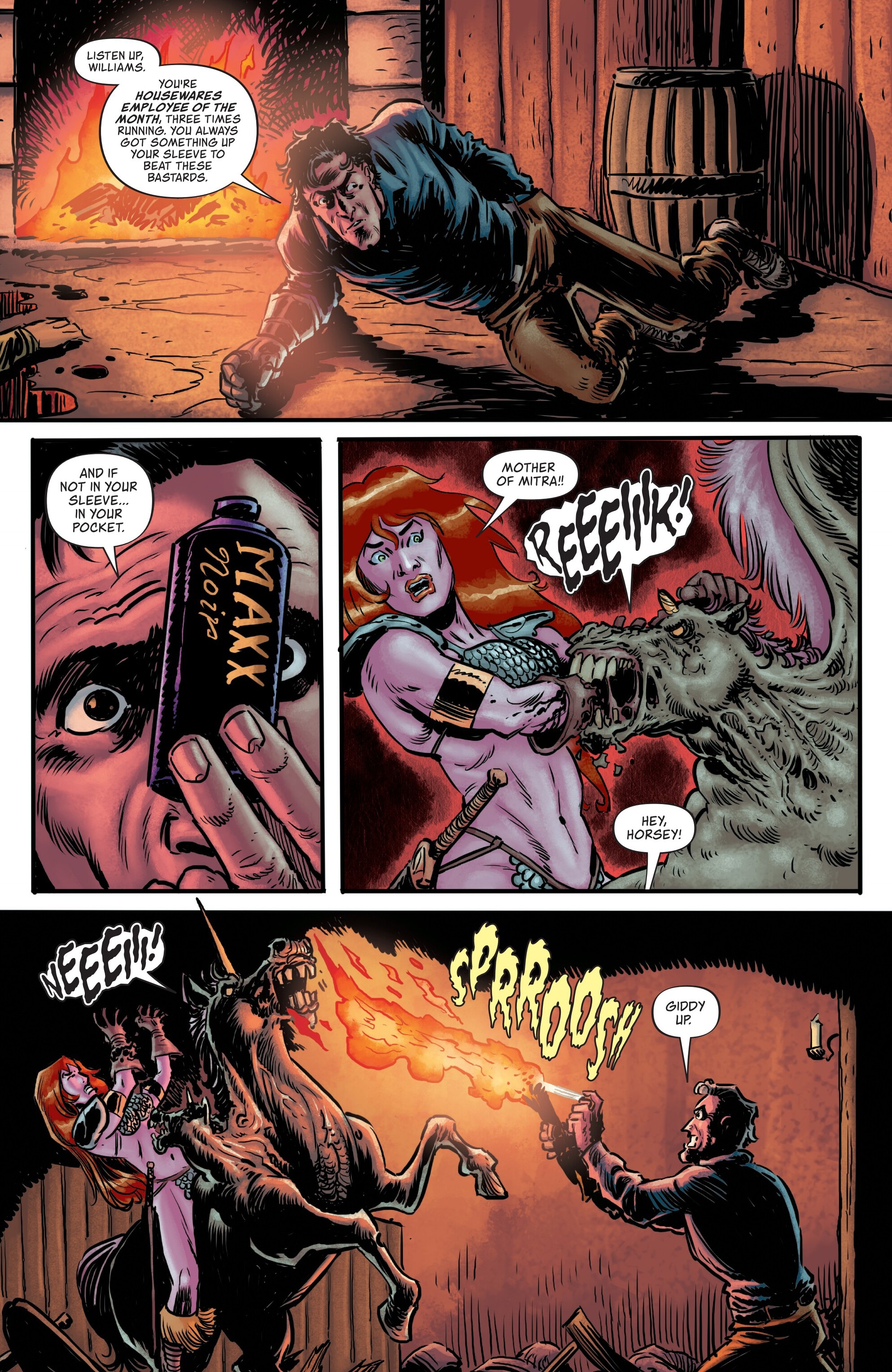 Red Sonja vs. the Army of Darkness (2025-): Chapter 2 - Page 21