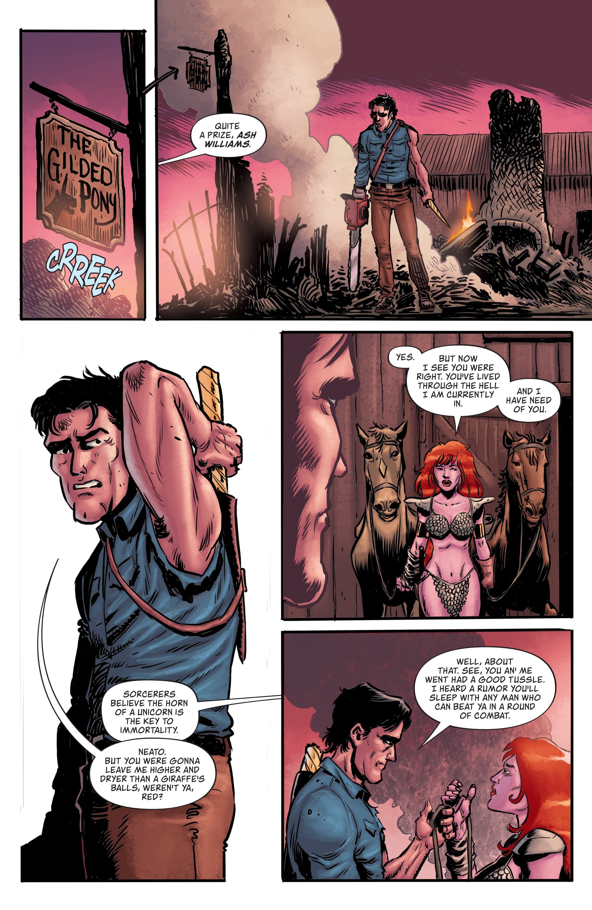 Red Sonja vs. the Army of Darkness (2025-): Chapter 2 - Page 23