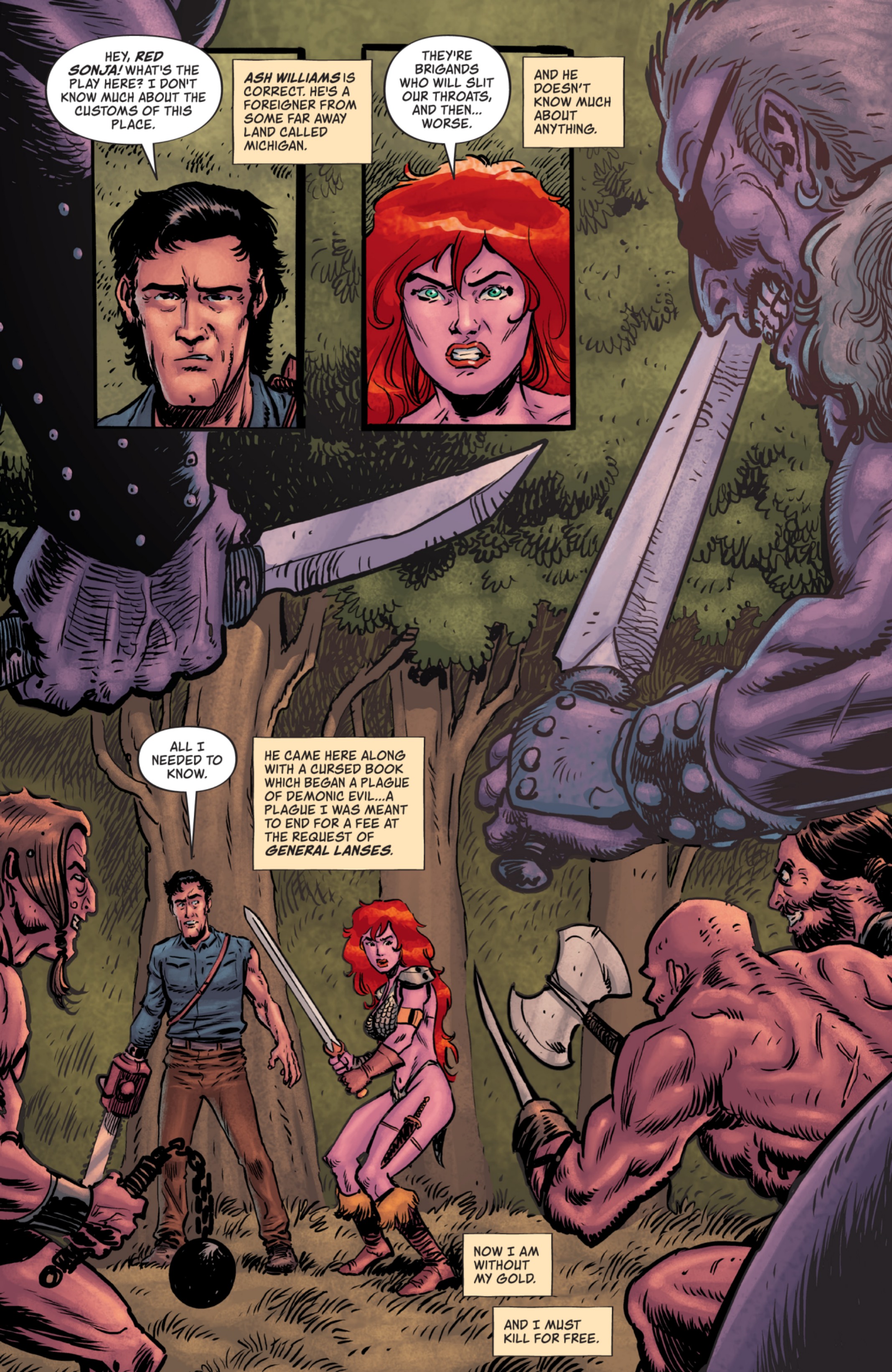 Red Sonja vs. the Army of Darkness (2025-): Chapter 3 - Page 3