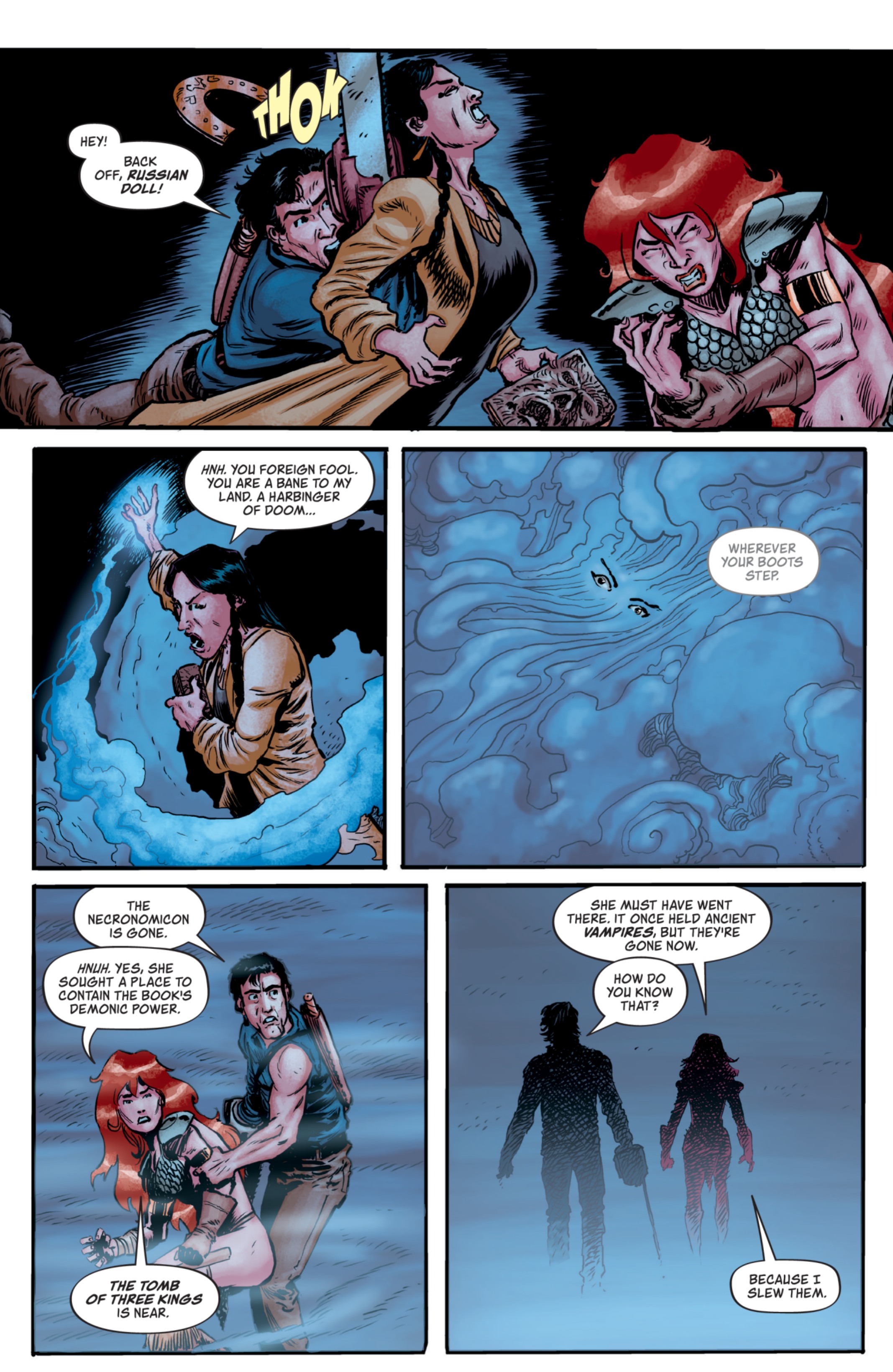 Red Sonja vs. the Army of Darkness (2025-): Chapter 3 - Page 9