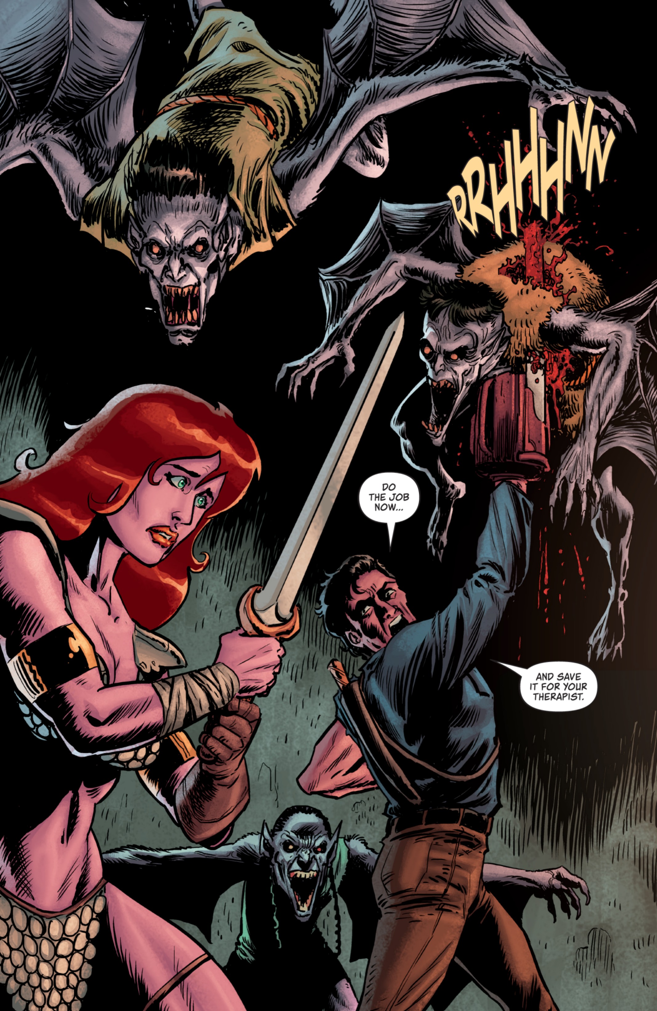 Red Sonja vs. the Army of Darkness (2025-): Chapter 3 - Page 12
