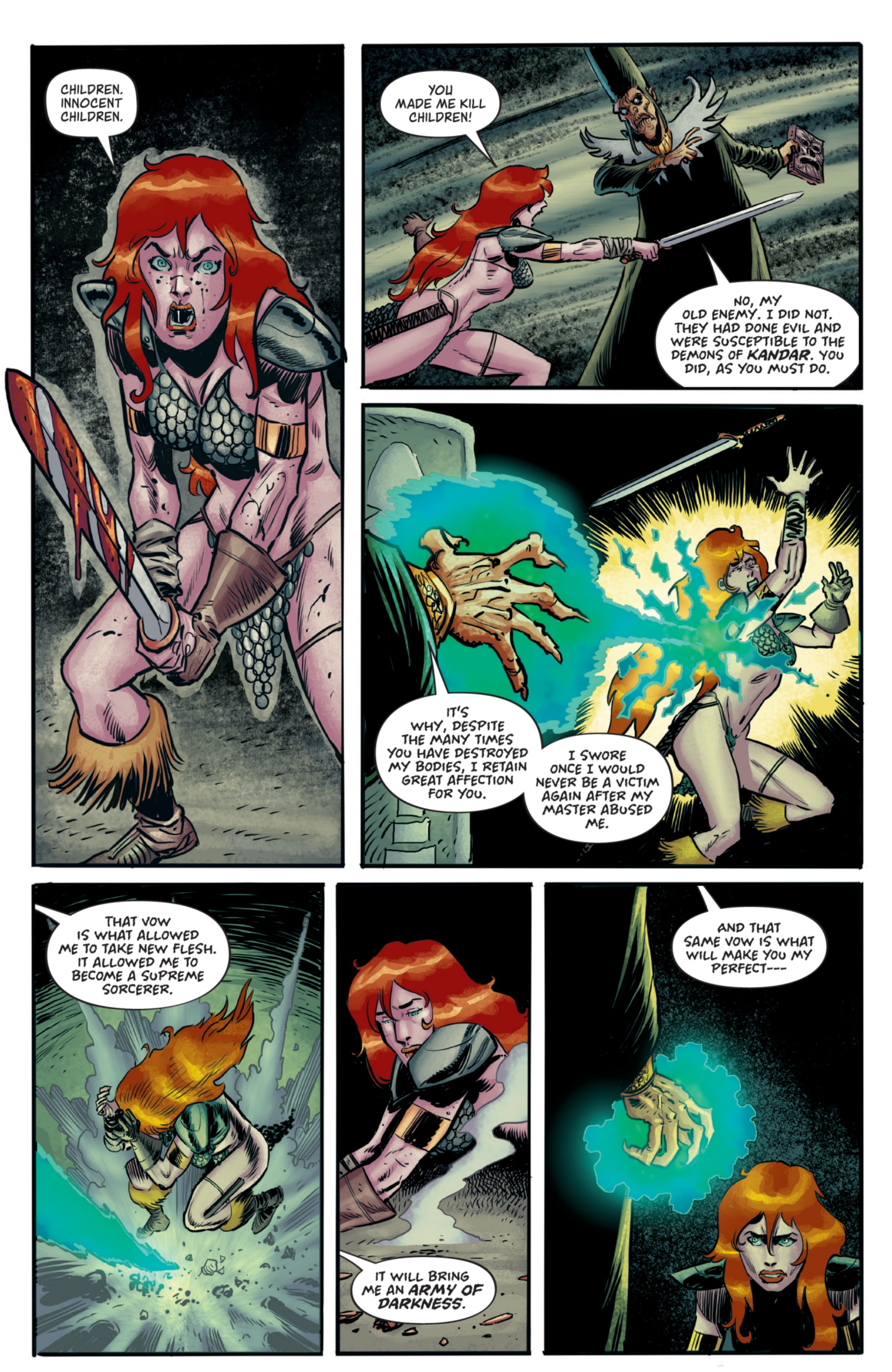 Red Sonja vs. the Army of Darkness (2025-): Chapter 3 - Page 17