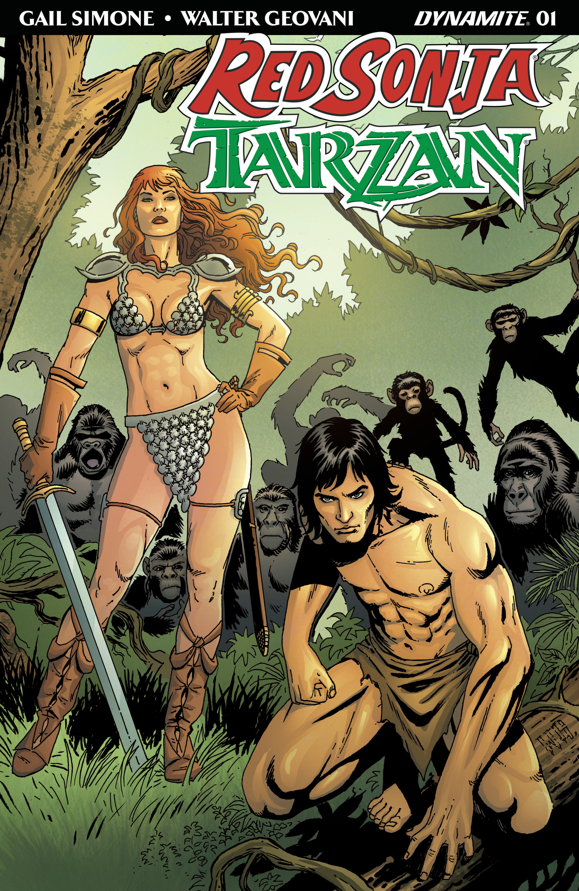 Red Sonja/Tarzan (2018-): Chapter 1 - Page 4