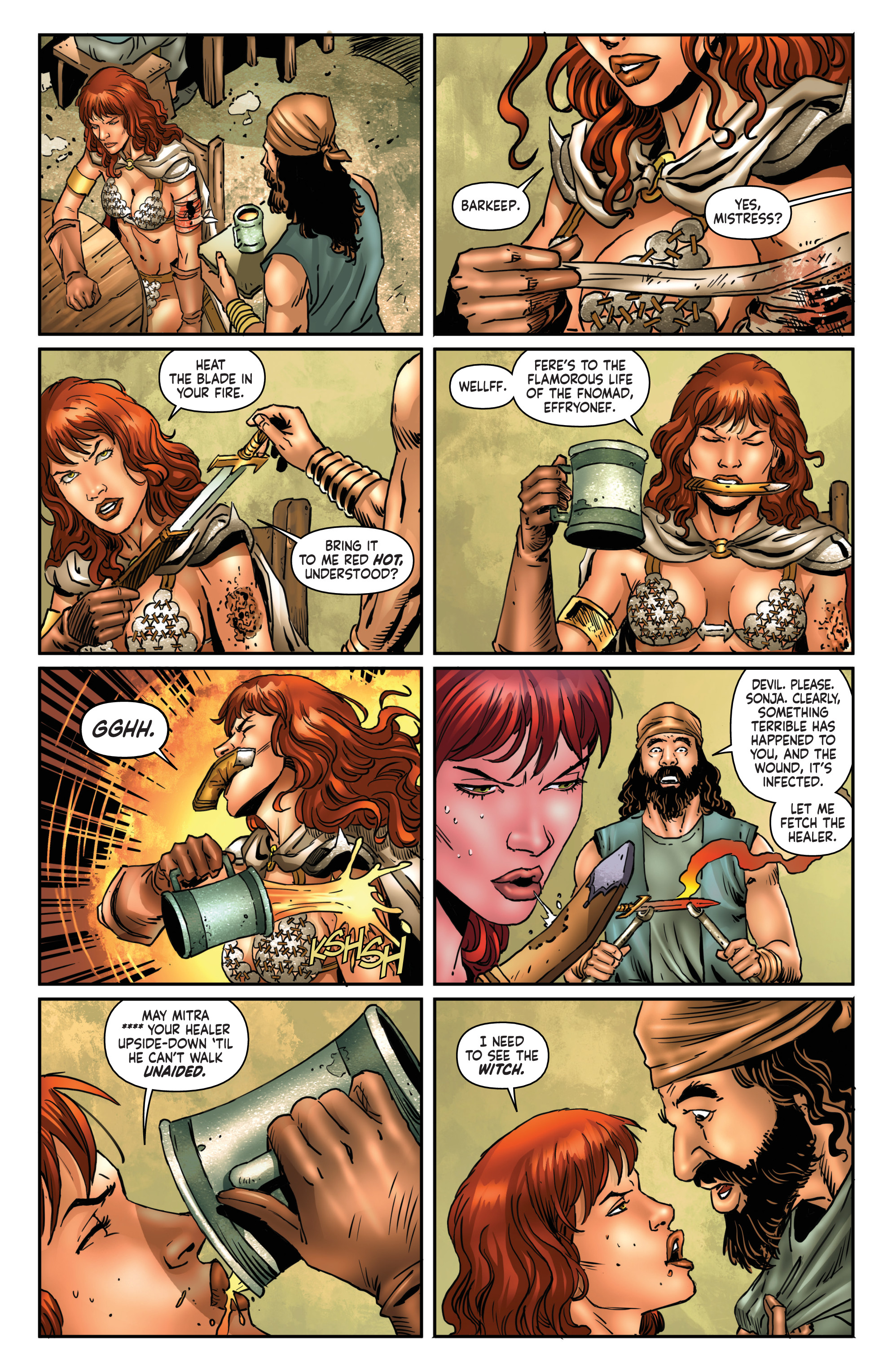 Red Sonja/Tarzan (2018-) issue 1 - Page 13