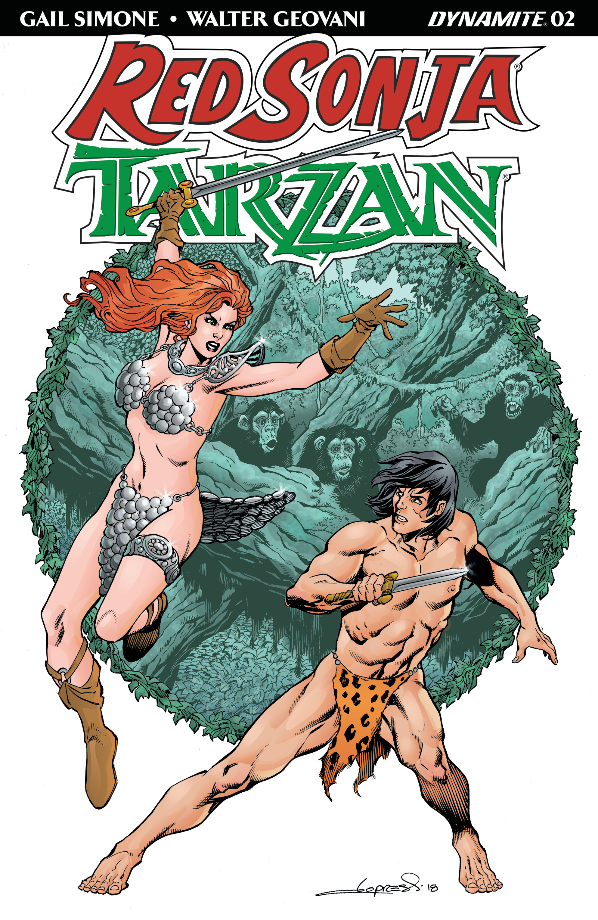 Red Sonja/Tarzan (2018-)-Red Sonja/Tarzan (2018-) #2