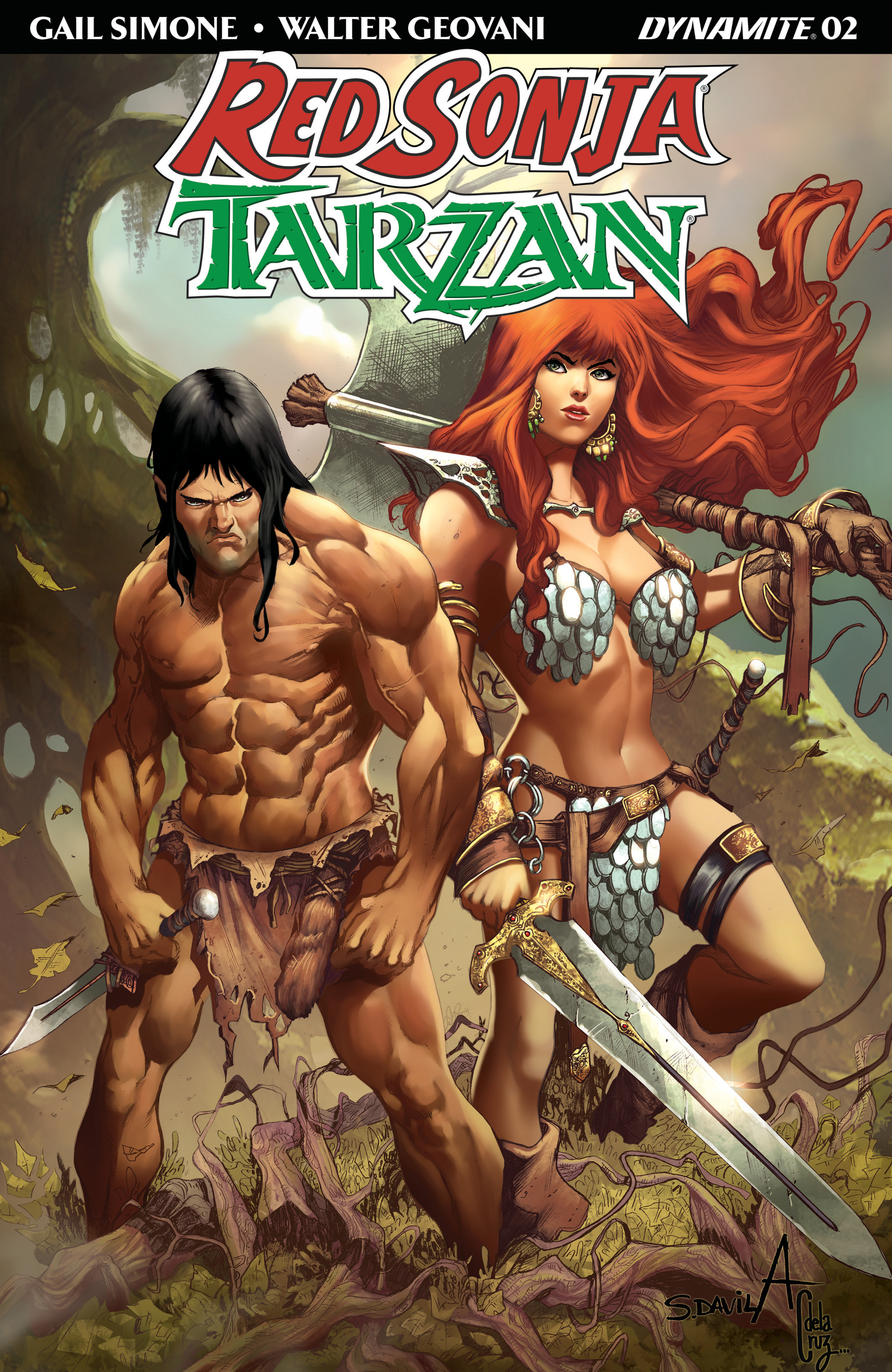 Red Sonja/Tarzan (2018-): Chapter 2 - Page 3