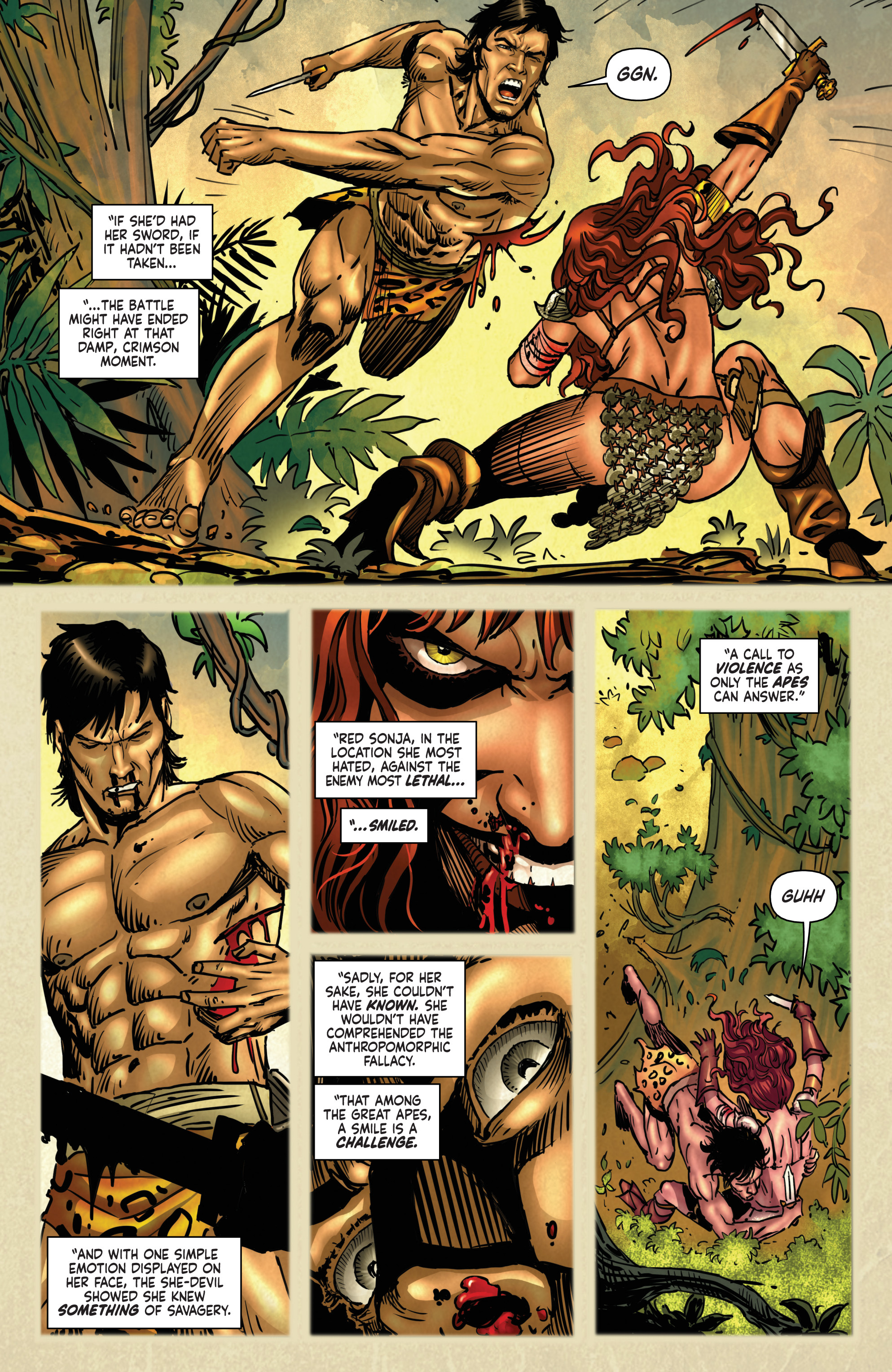 Red Sonja/Tarzan (2018-) issue 2 - Page 19