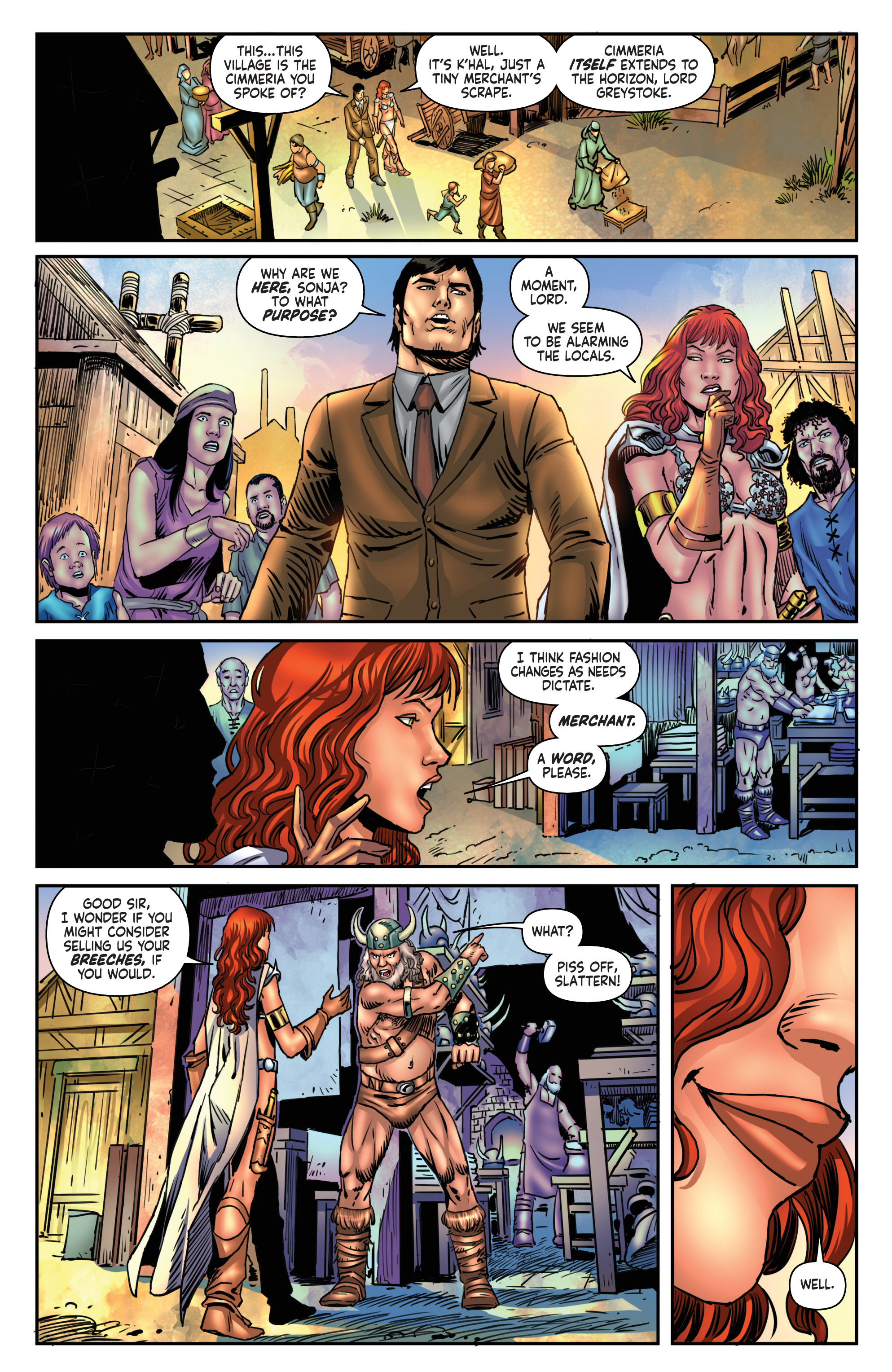 Red Sonja/Tarzan (2018-) issue 4 - Page 11