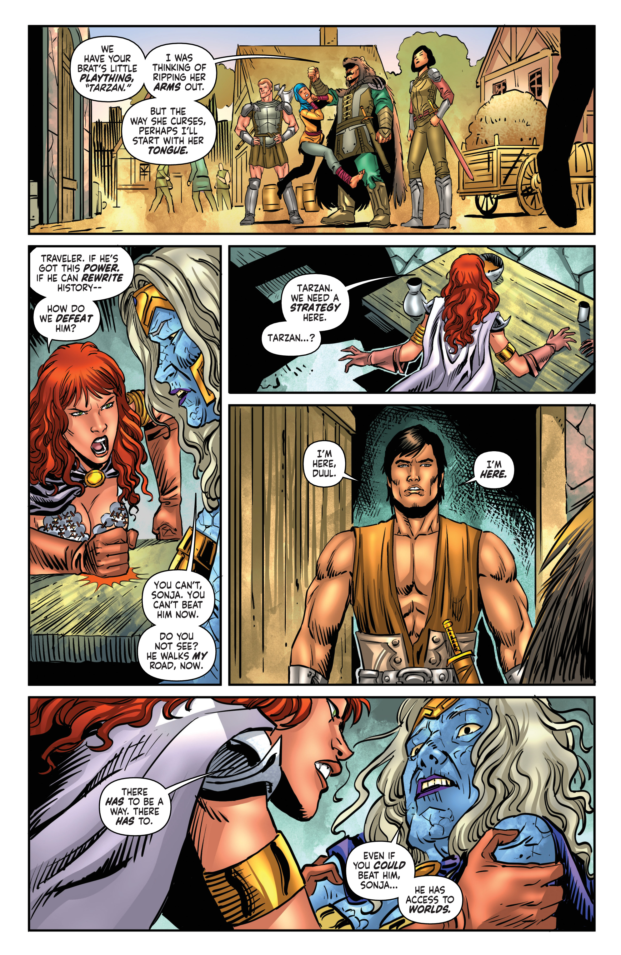 Red Sonja/Tarzan (2018-) issue 4 - Page 20