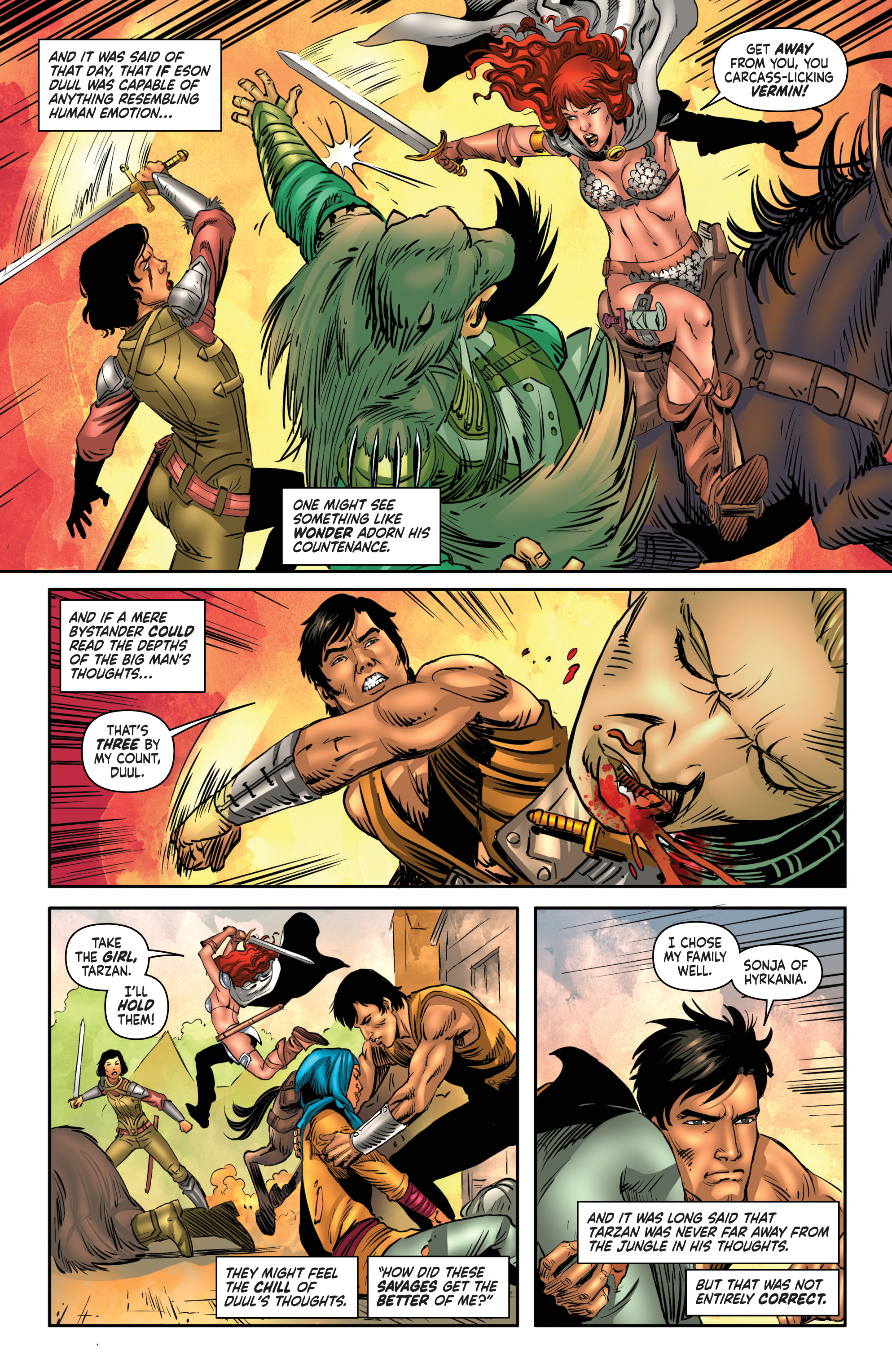 Red Sonja/Tarzan (2018-) issue 4 - Page 24