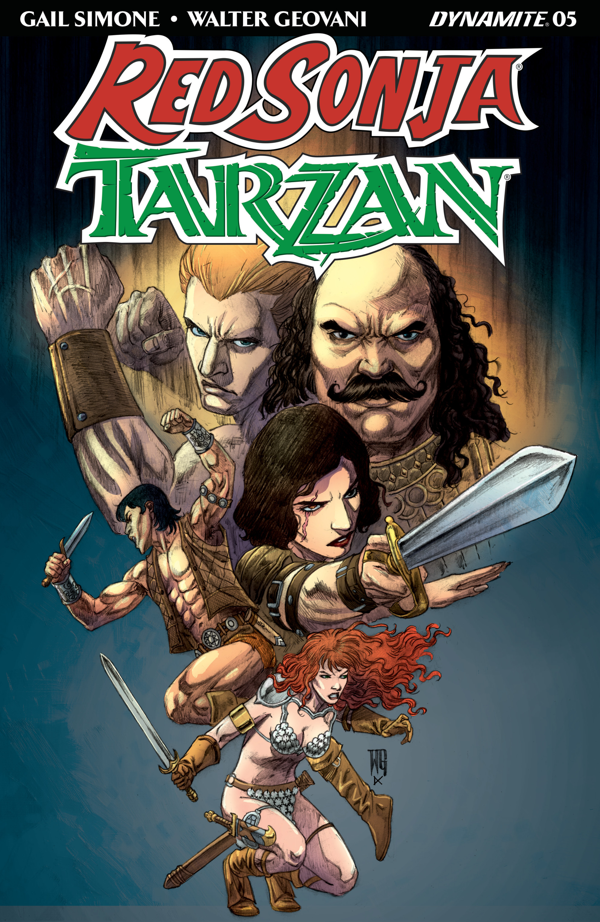 Red Sonja/Tarzan (2018-): Chapter 5 - Page 1