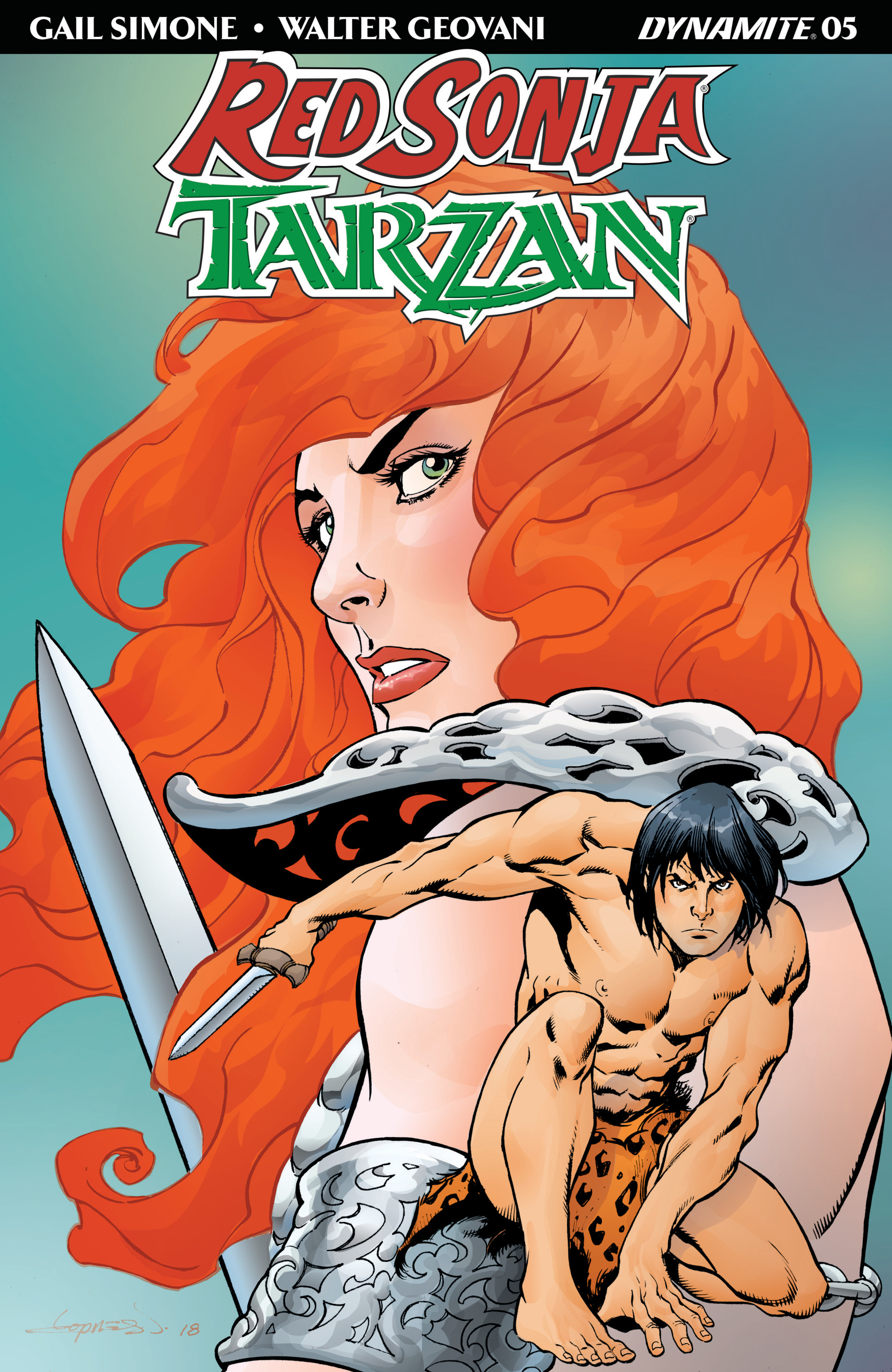 Red Sonja/Tarzan (2018-): Chapter 5 - Page 3
