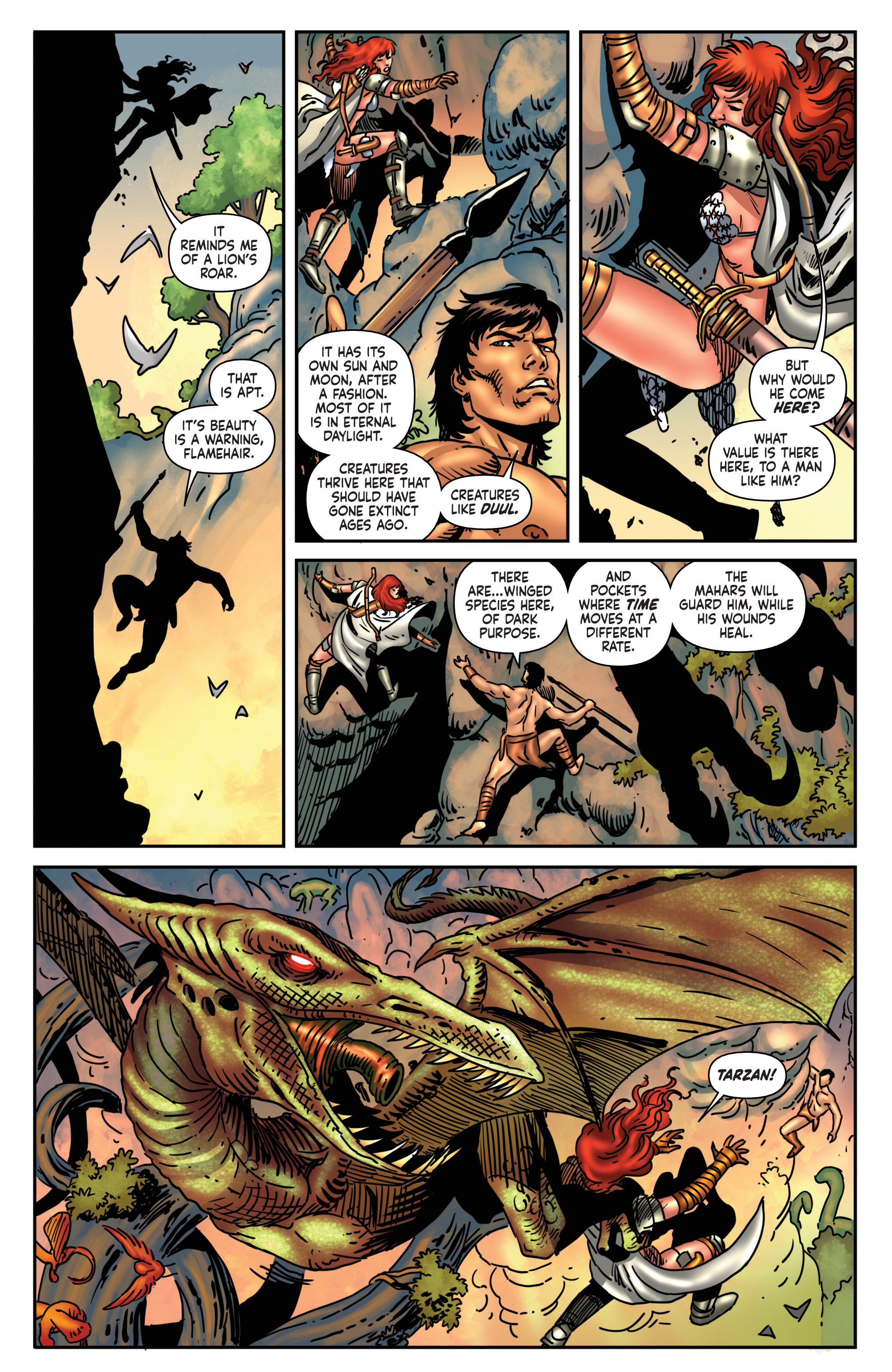 Red Sonja/Tarzan (2018-) issue 5 - Page 25