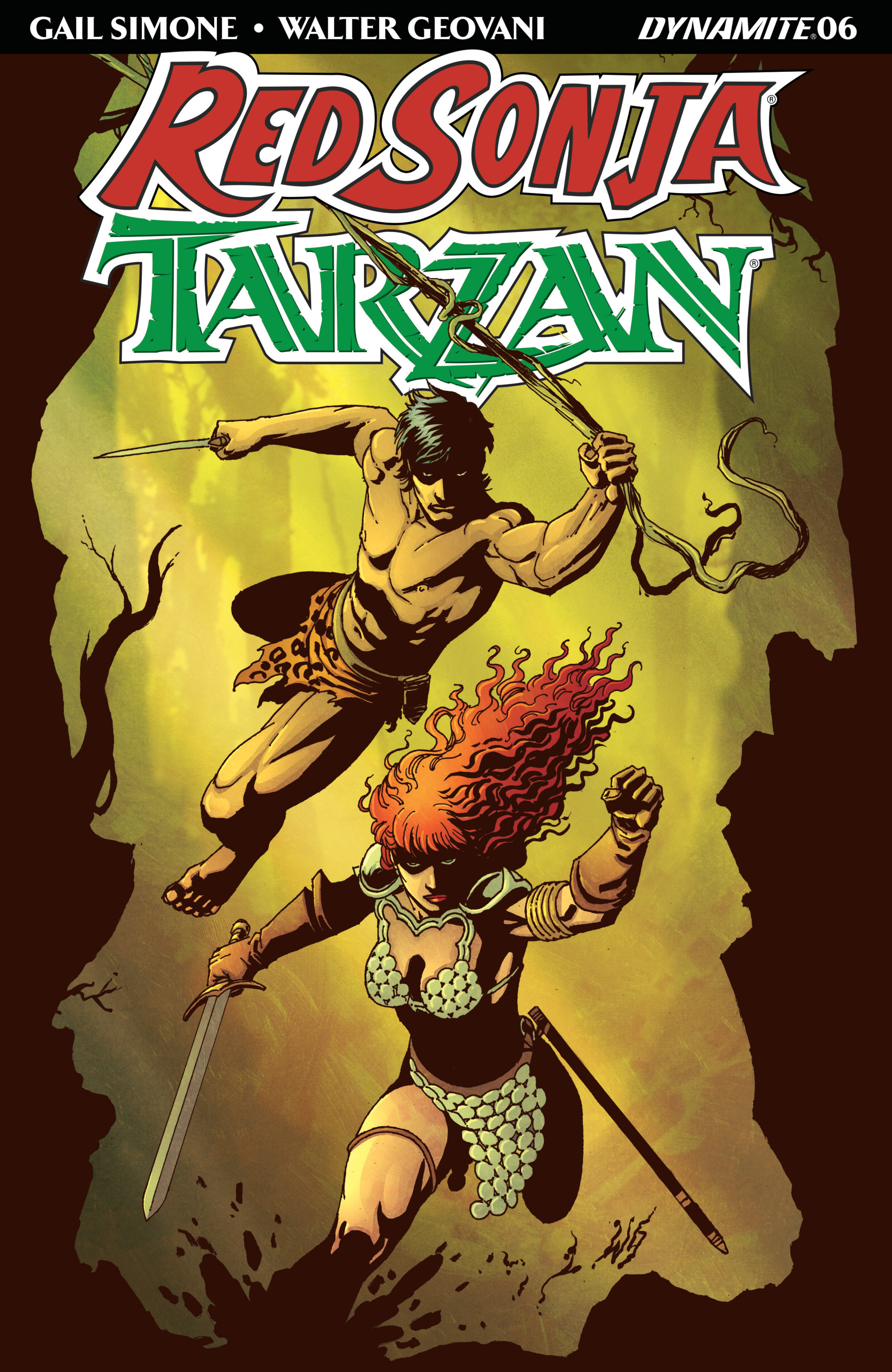 Red Sonja/Tarzan (2018-): Chapter 6 - Page 1