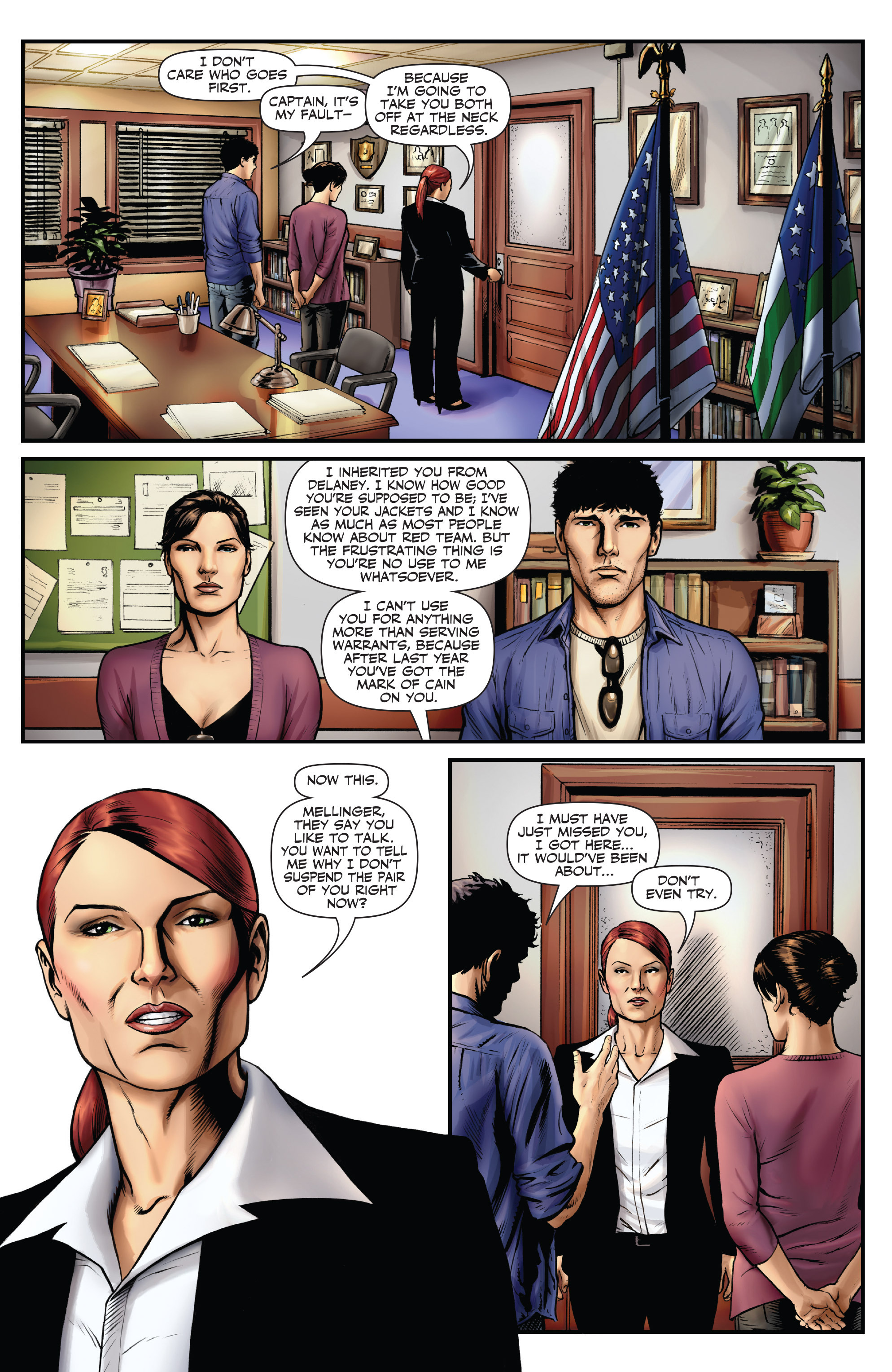 Red Team: Double Tap, Center Mass issue 2 - Page 21