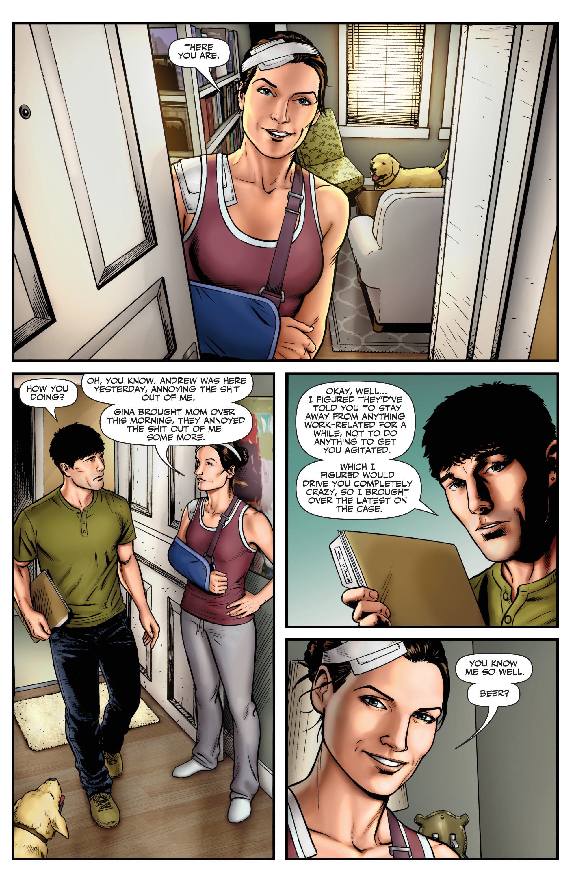 Red Team: Double Tap, Center Mass issue 5 - Page 20