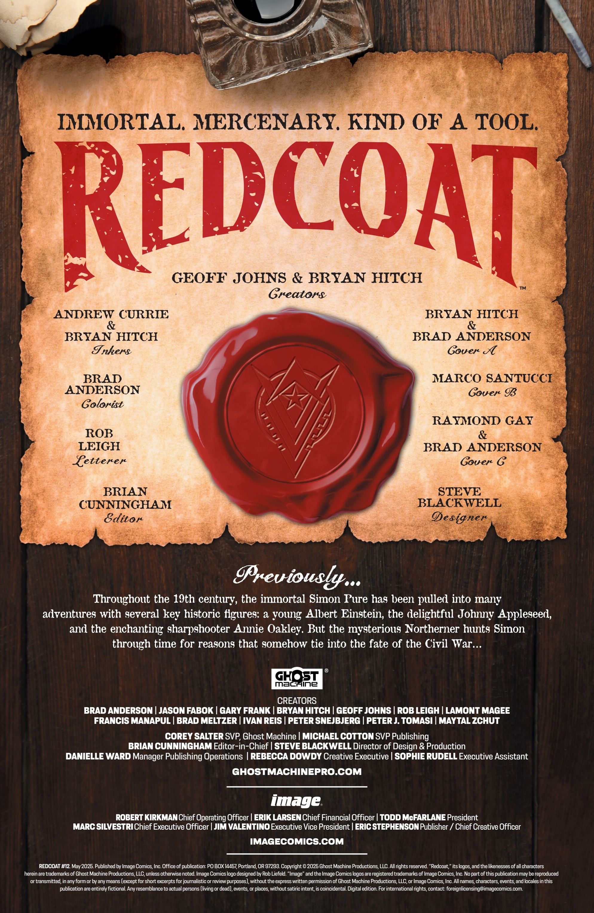 Redcoat (2024-): Chapter 12 - Page 2