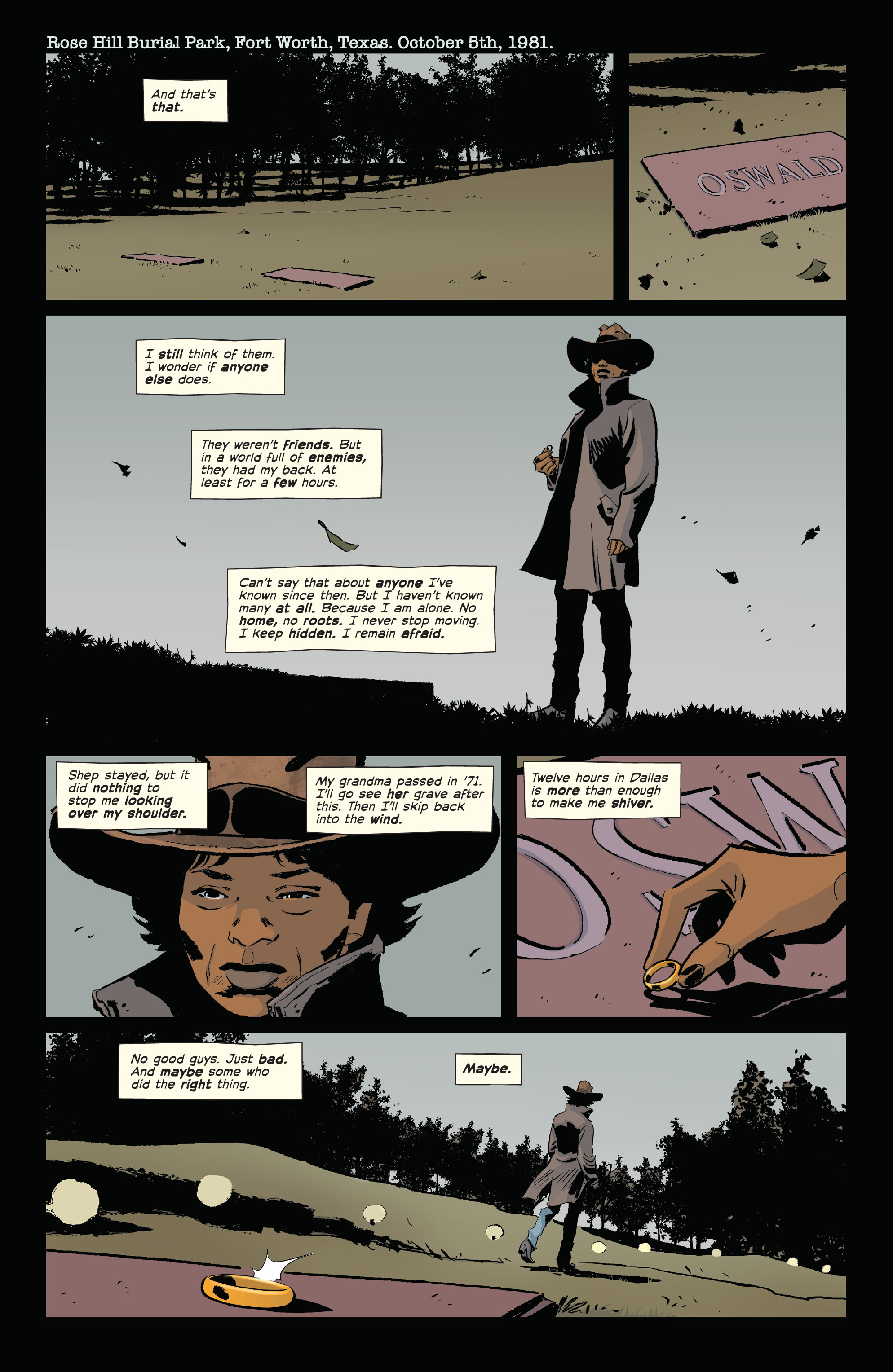 Regarding the Matter of Oswald's Body (2021-) issue 5 - Page 28