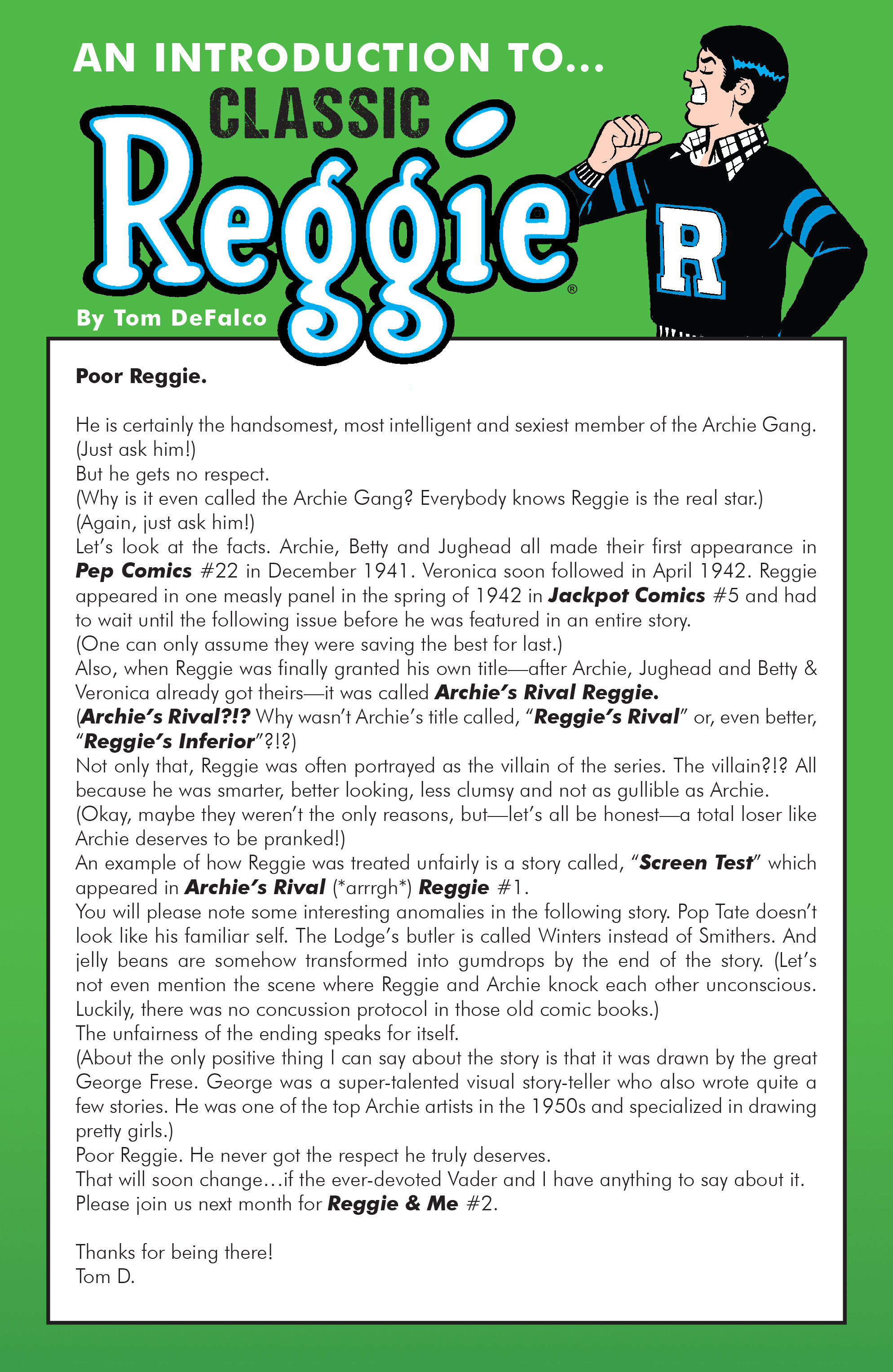 Reggie and Me (2016-) issue 1 - Page 21