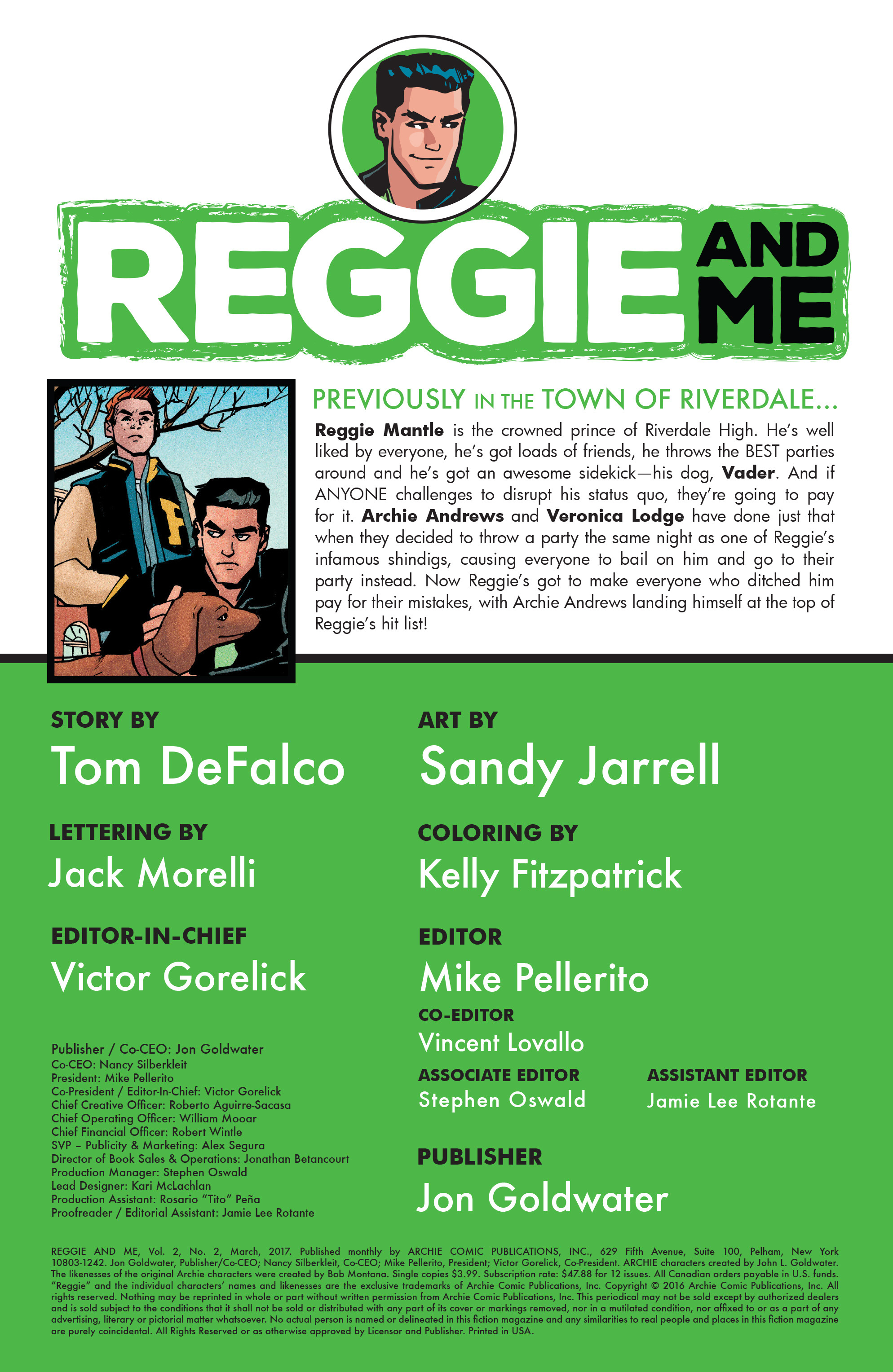 Reggie and Me (2016-): Chapter 2 - Page 2