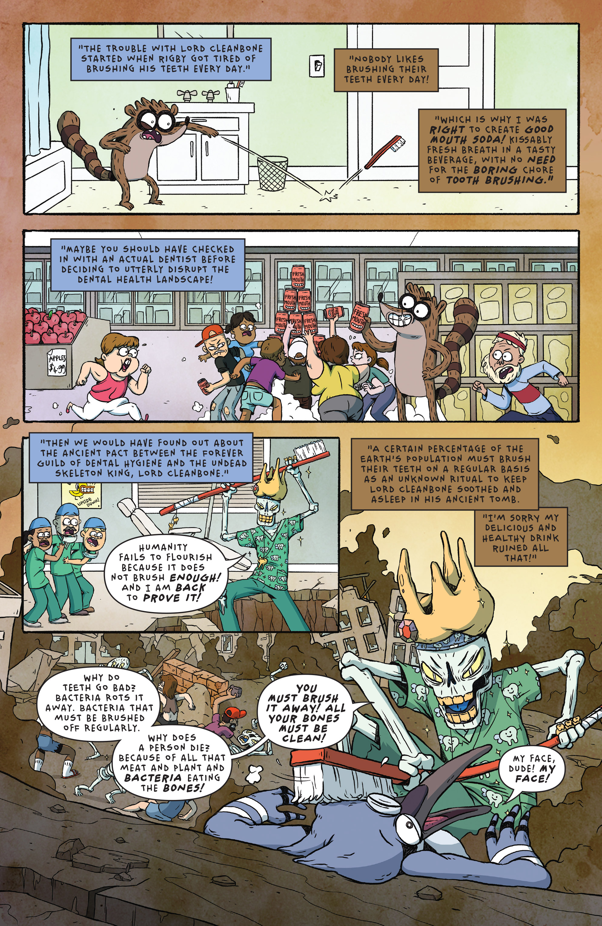 Regular Show: 25 Years Later (2018-): Chapter 1 - Page 3