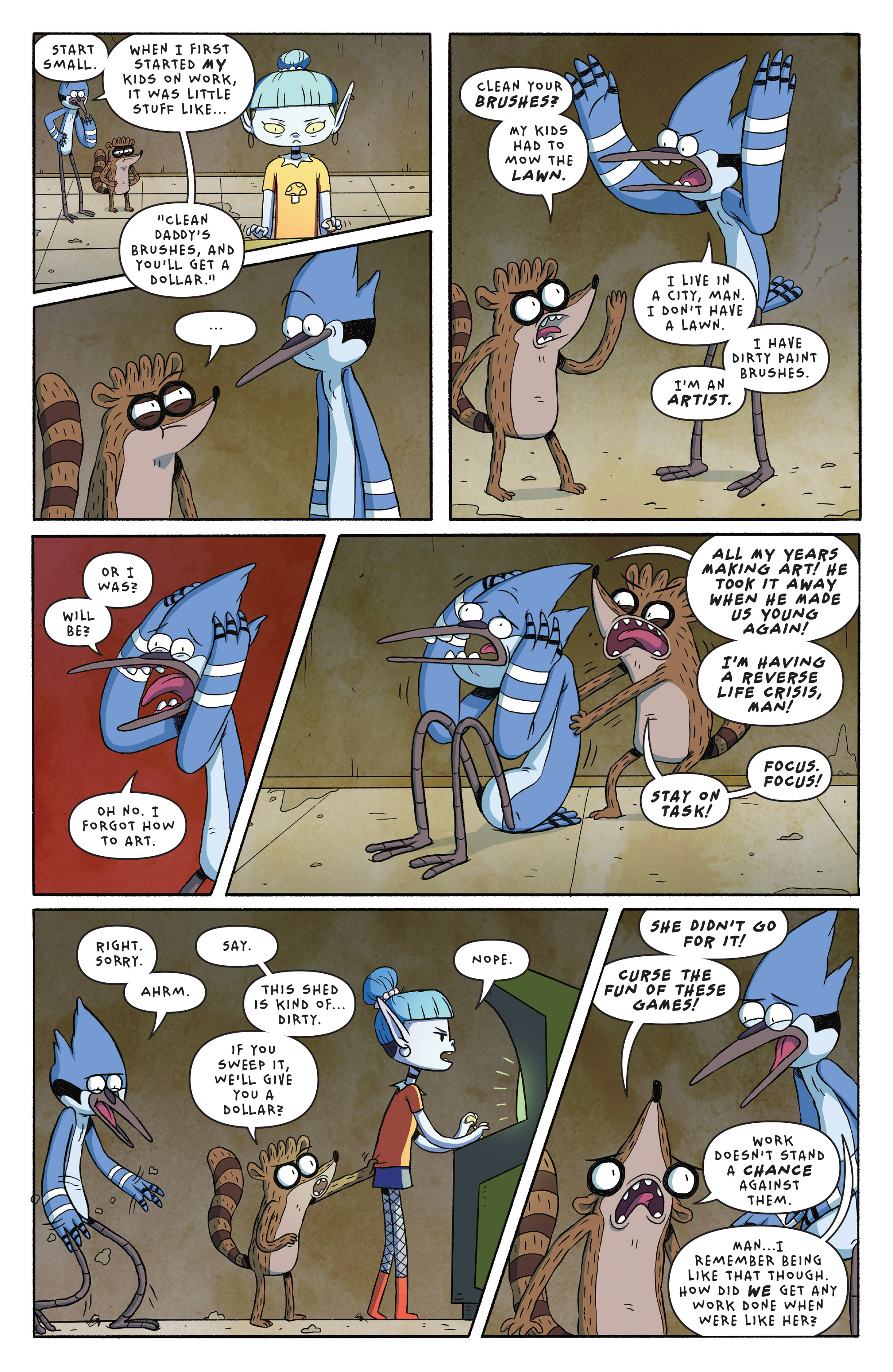 Regular Show: 25 Years Later (2018-) issue 4 - Page 9