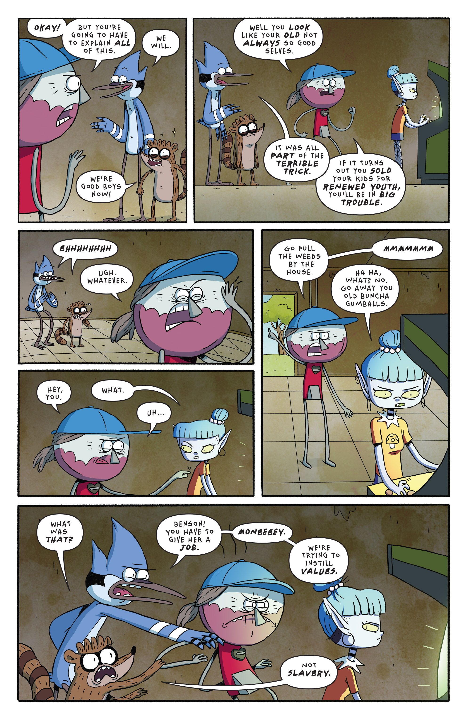 Regular Show: 25 Years Later (2018-) issue 4 - Page 12