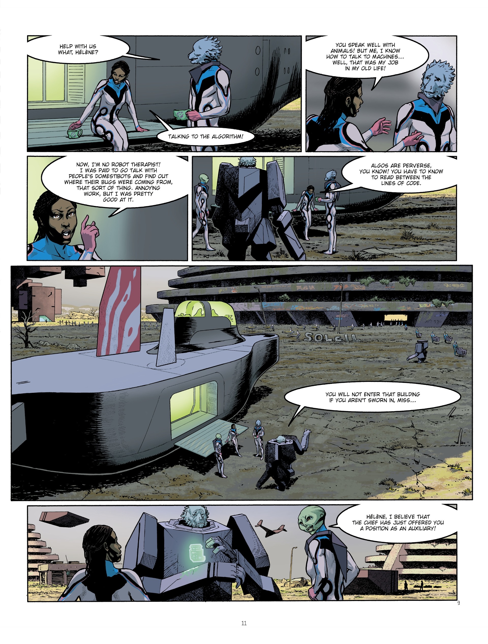 <{ $series->title }} issue 3 - Page 11