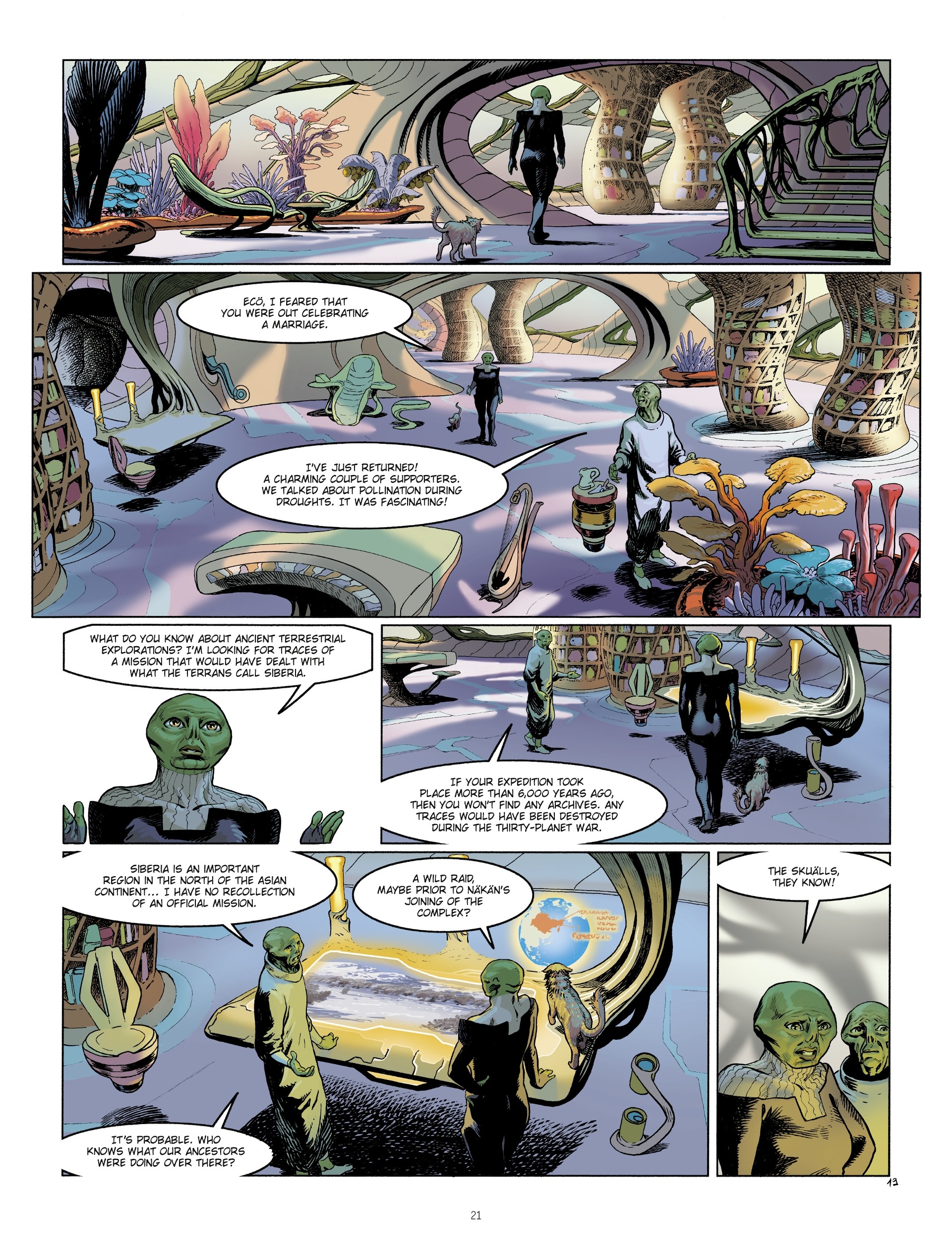 <{ $series->title }} issue 3 - Page 21