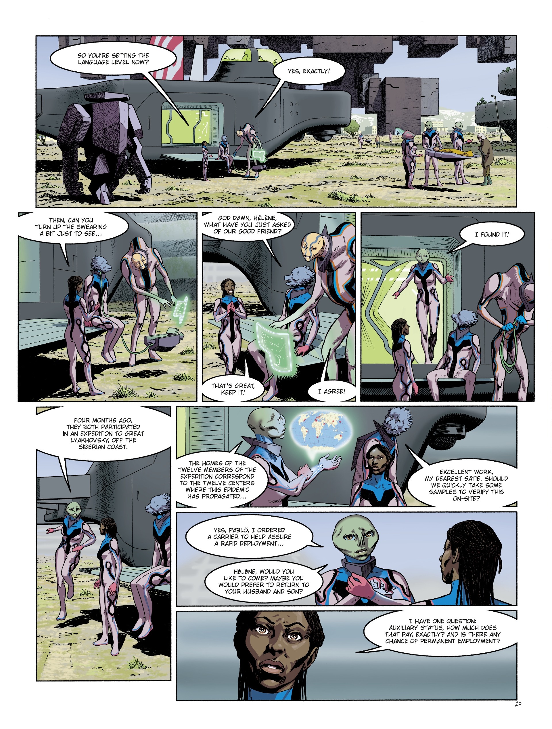 <{ $series->title }} issue 3 - Page 22