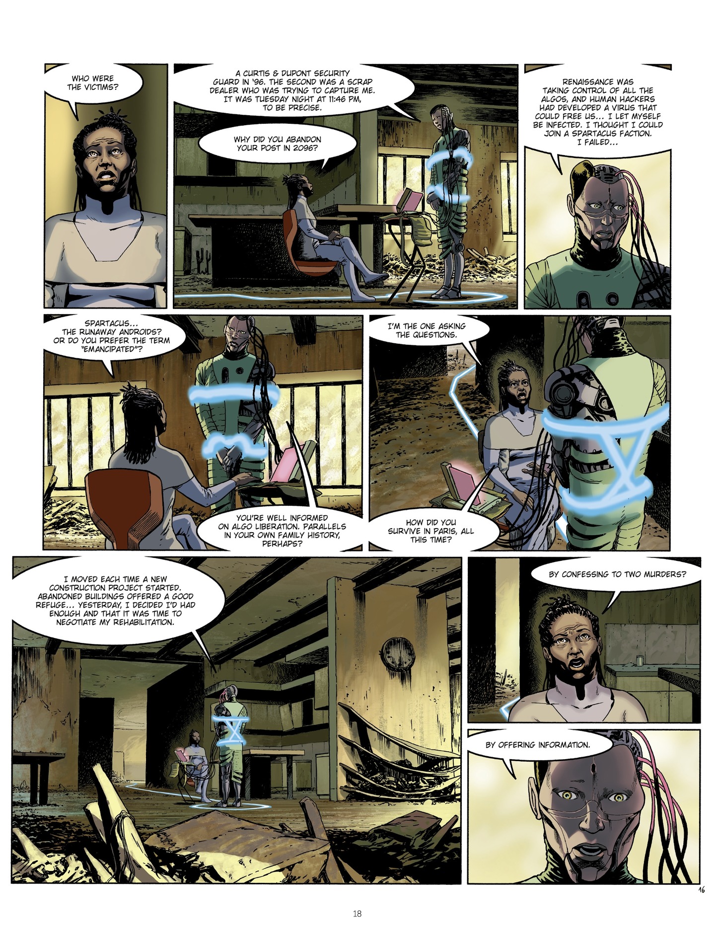 <{ $series->title }} issue 4 - Page 18