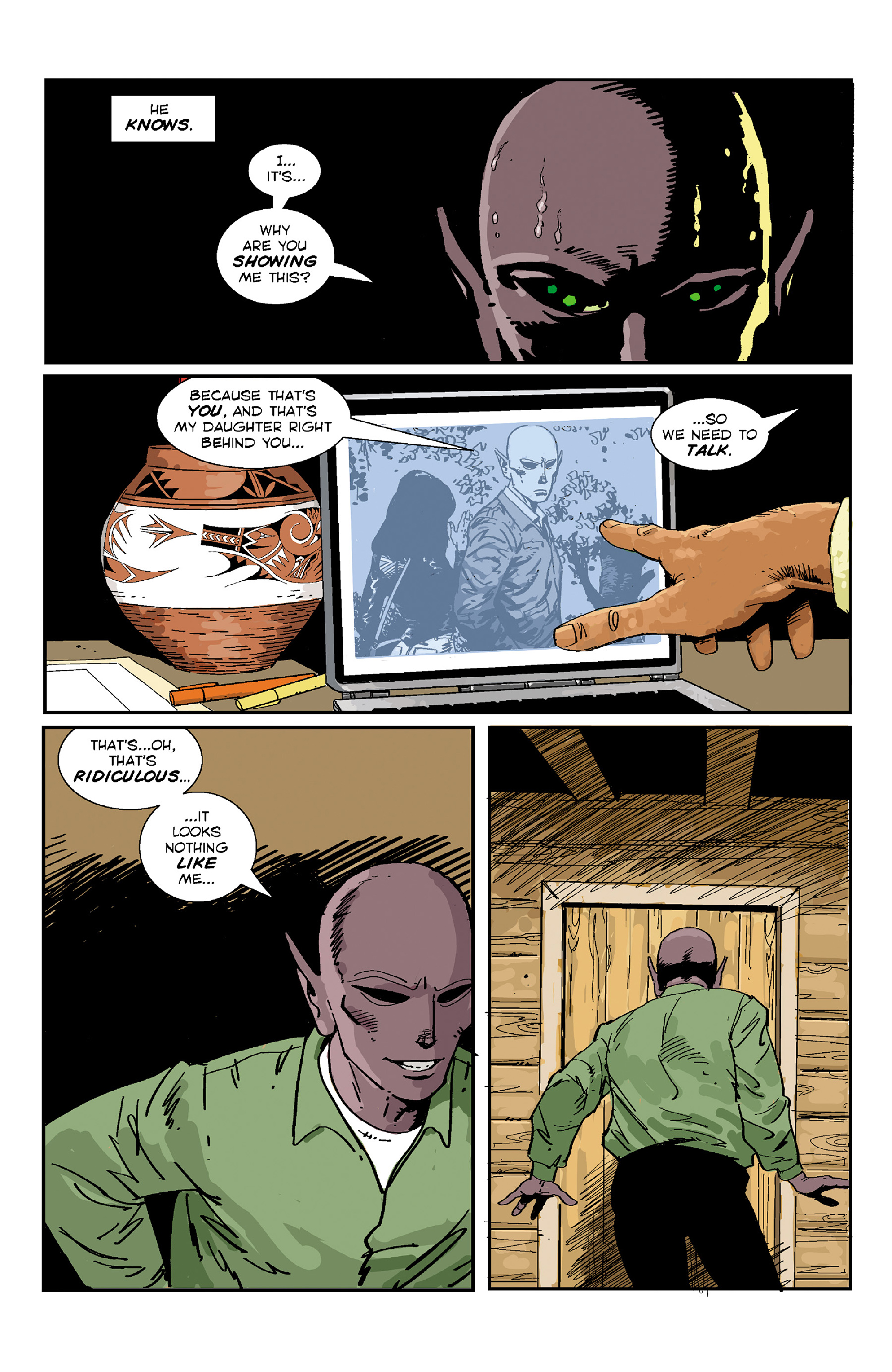 Resident Alien - The Man with No Name (2016): Chapter 3 - Page 3