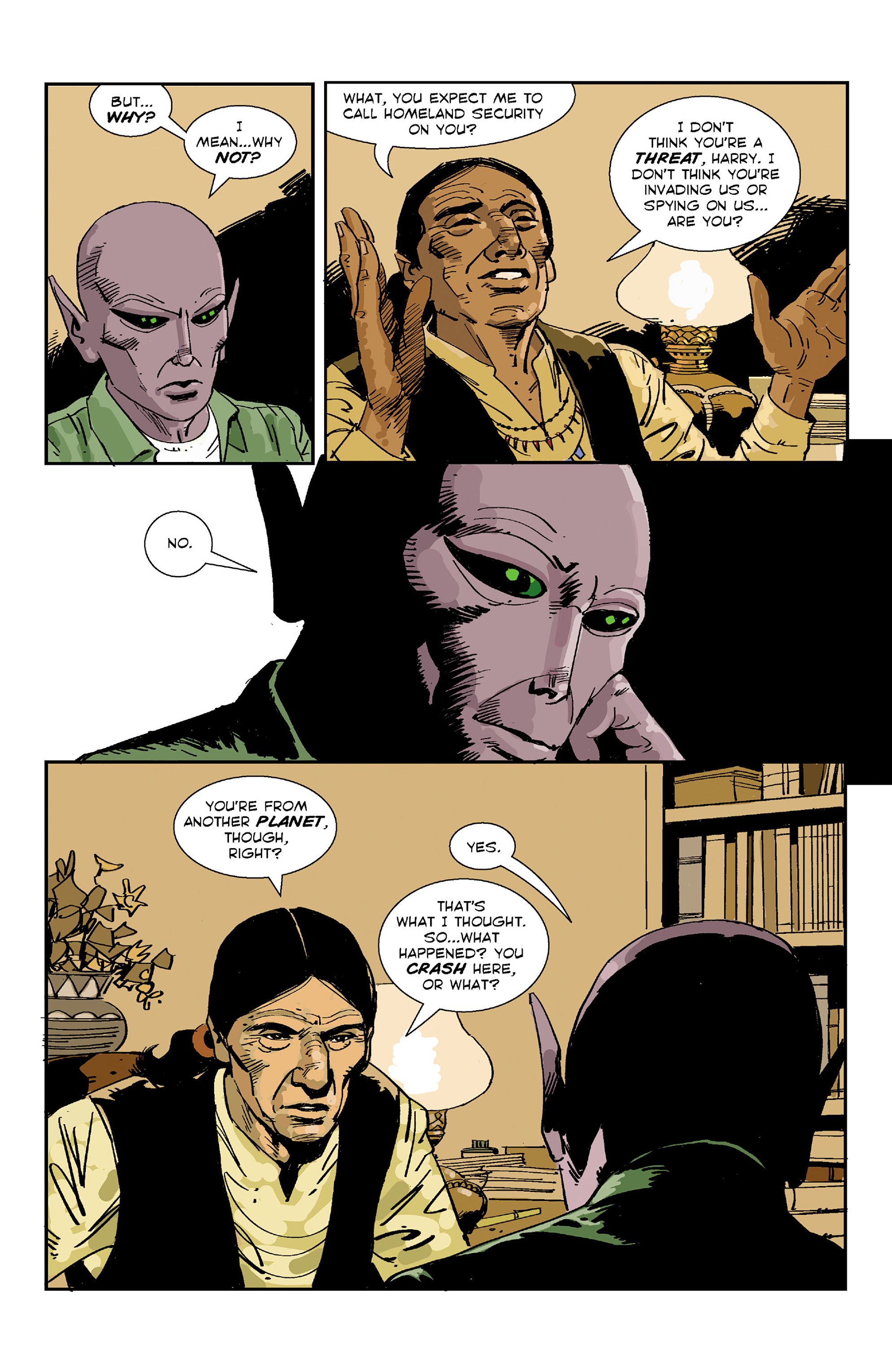 Resident Alien - The Man with No Name (2016) issue 3 - Page 6