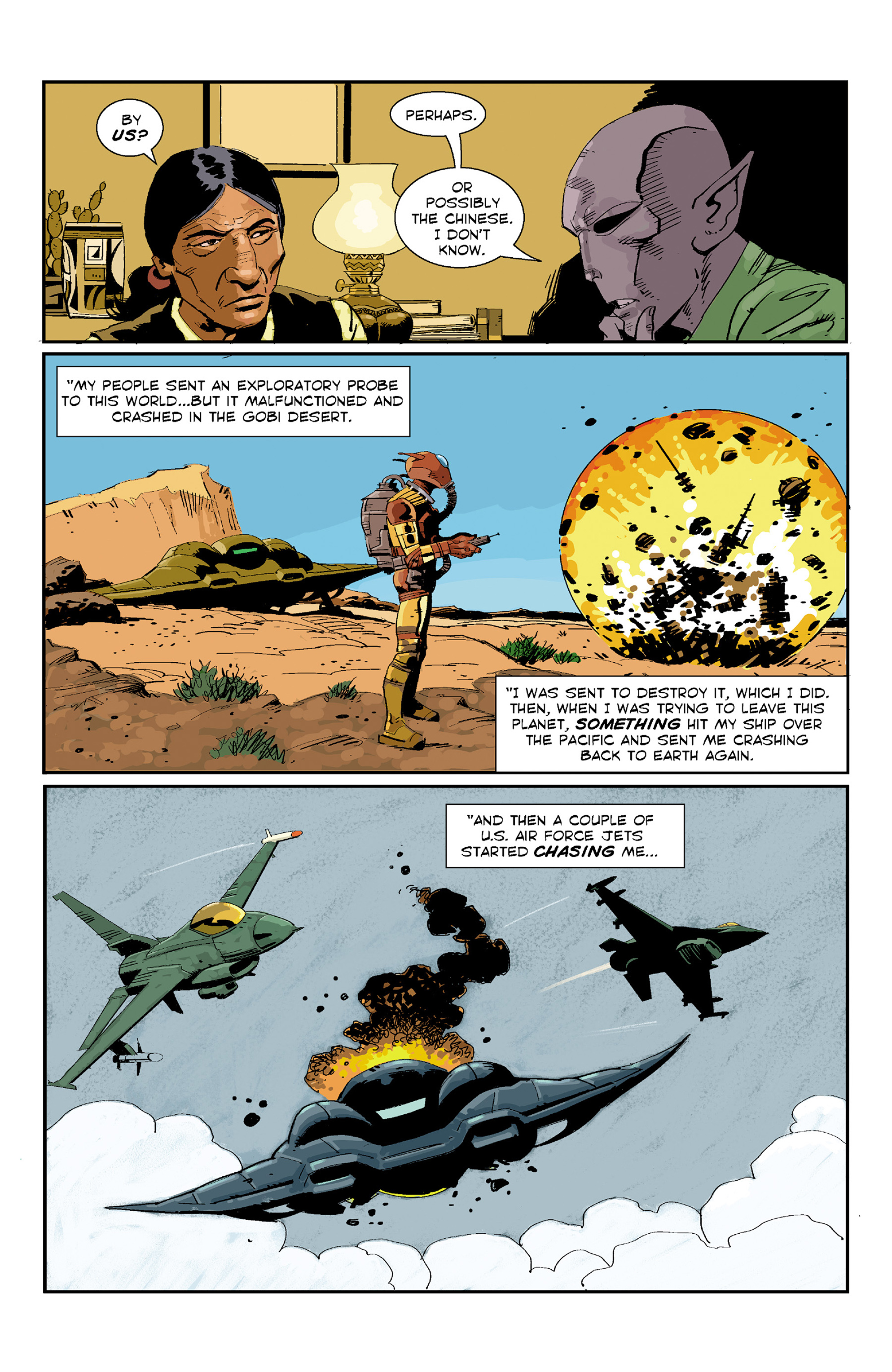 Resident Alien - The Man with No Name (2016) issue 3 - Page 8