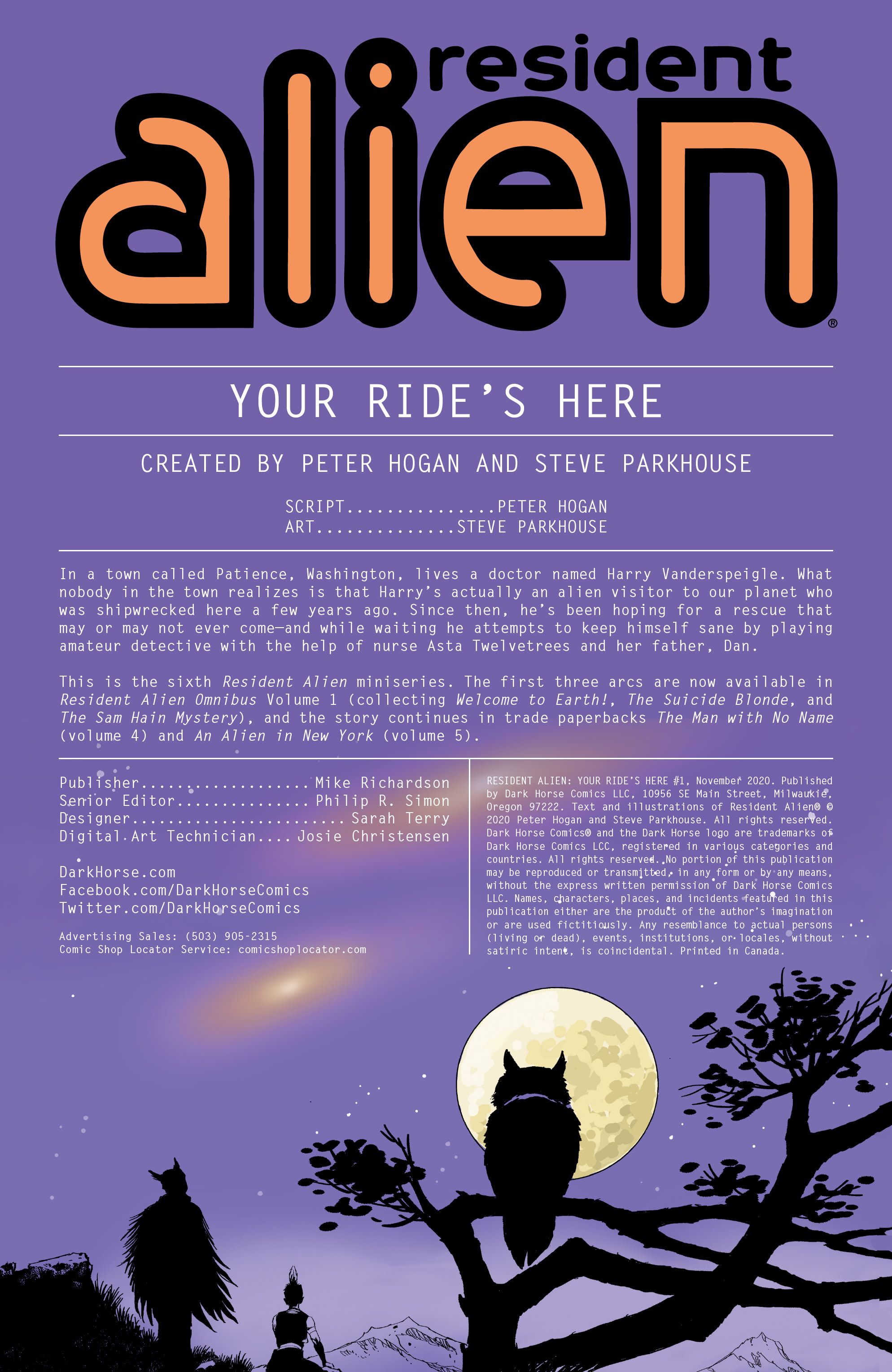 Resident Alien: Your Ride's Here (2020-): Chapter 1 - Page 2