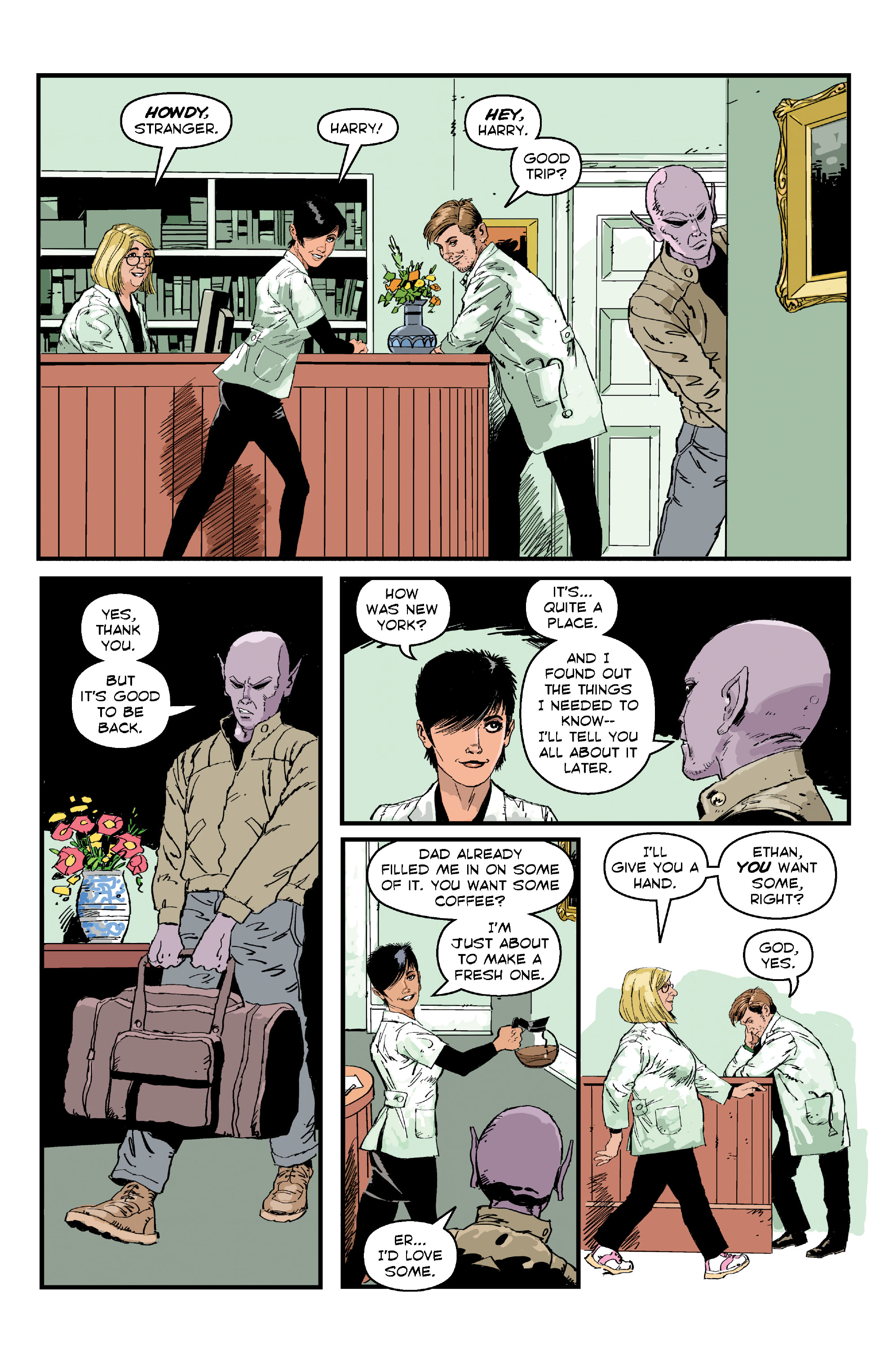 Resident Alien: Your Ride's Here (2020-) issue 1 - Page 8