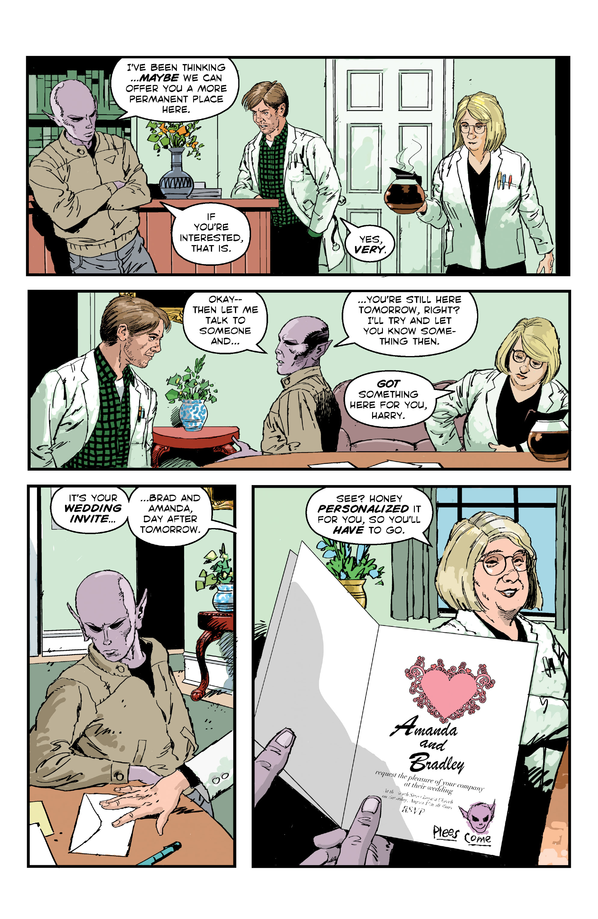 Resident Alien: Your Ride's Here (2020-) issue 1 - Page 10