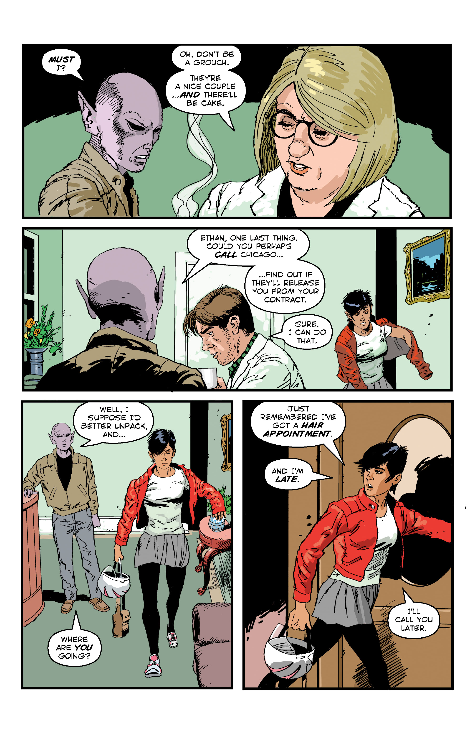 Resident Alien: Your Ride's Here (2020-) issue 1 - Page 11