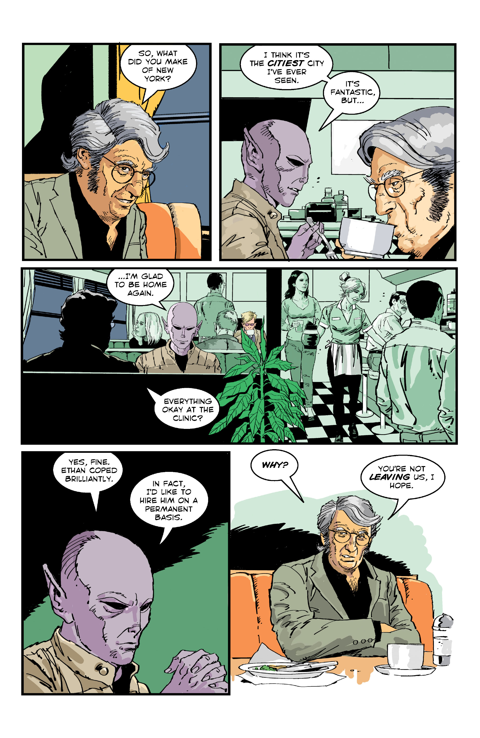 Resident Alien: Your Ride's Here (2020-) issue 1 - Page 14